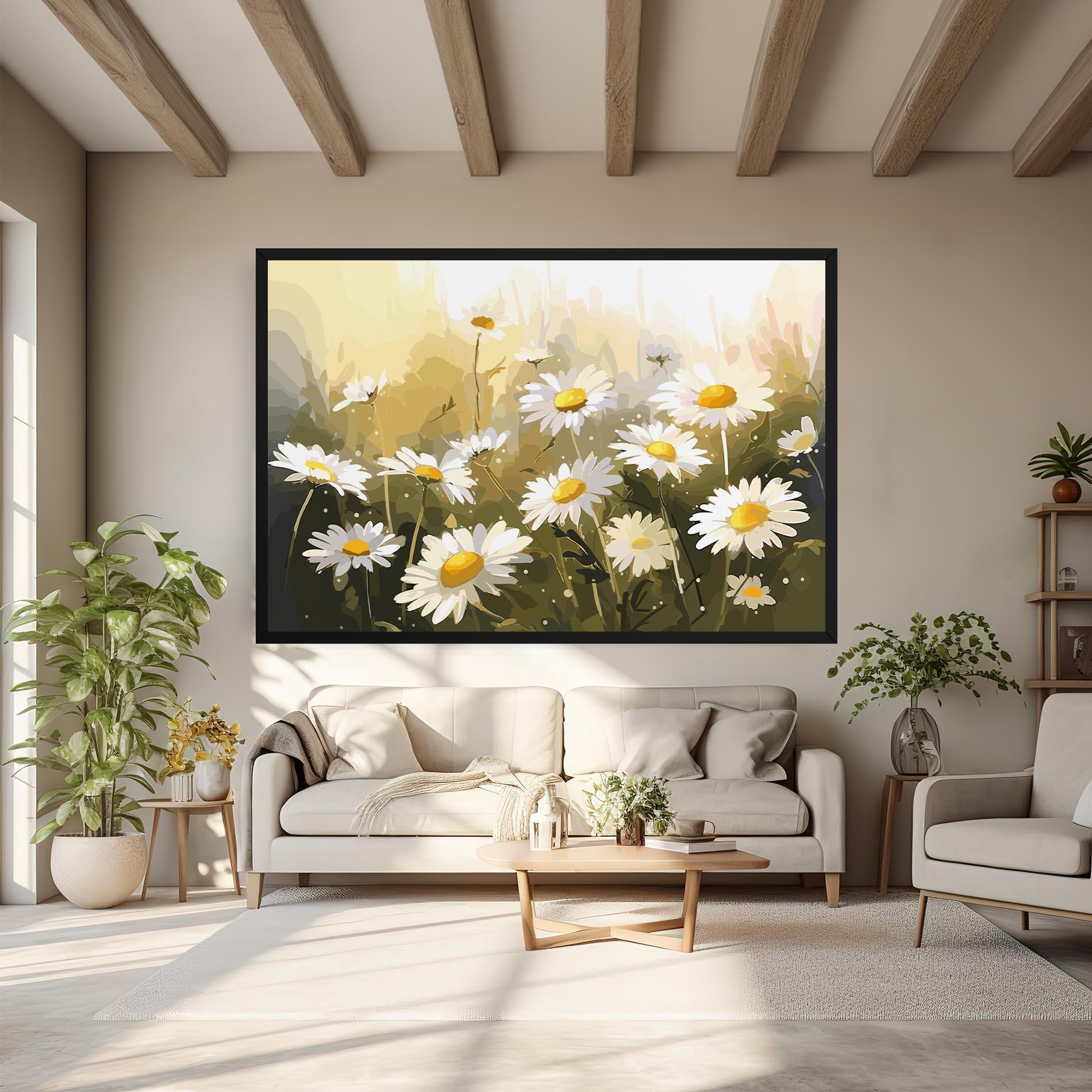 Vászonkép Daily Daisy mockup 6