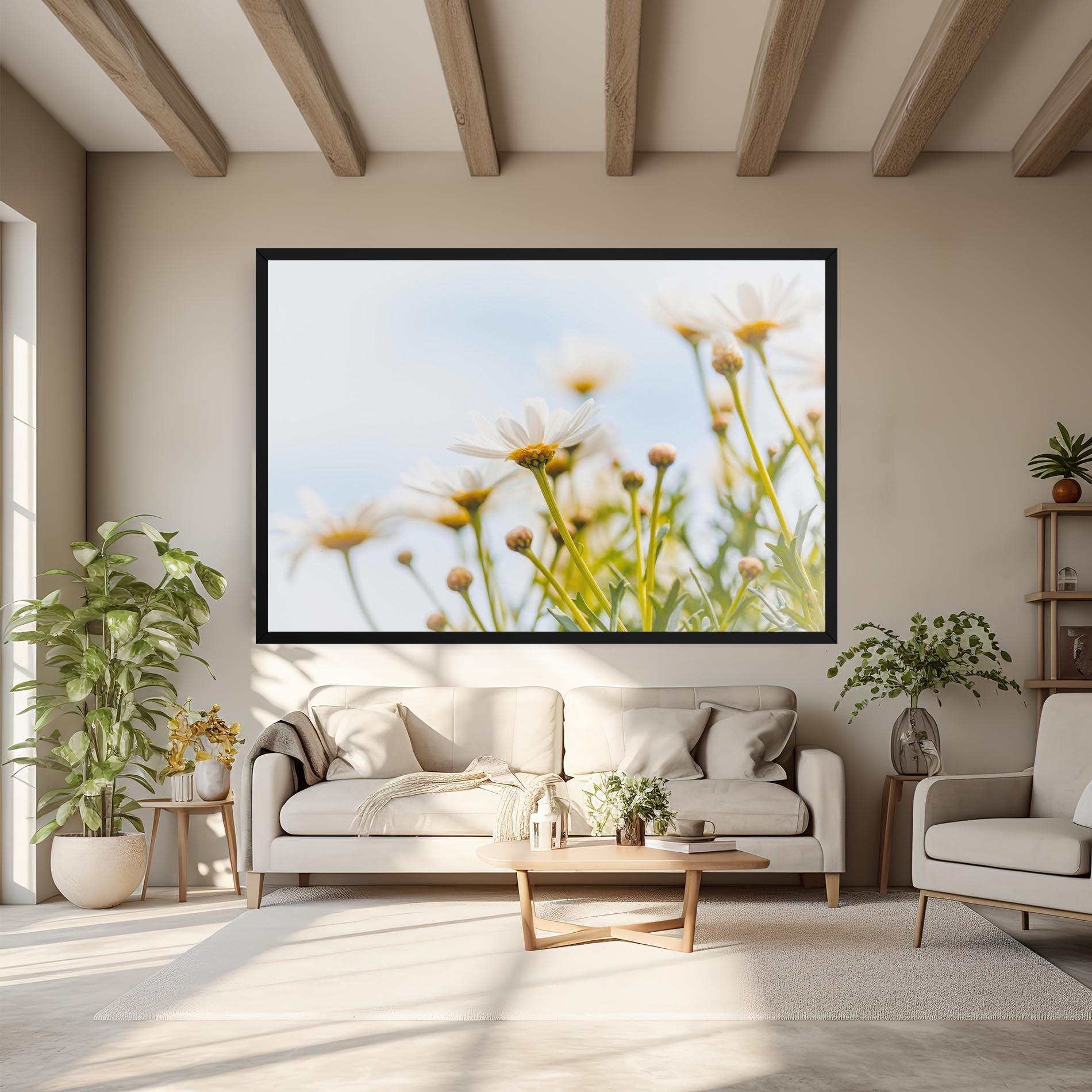 Vászonkép Dreamy Daisy mockup 6