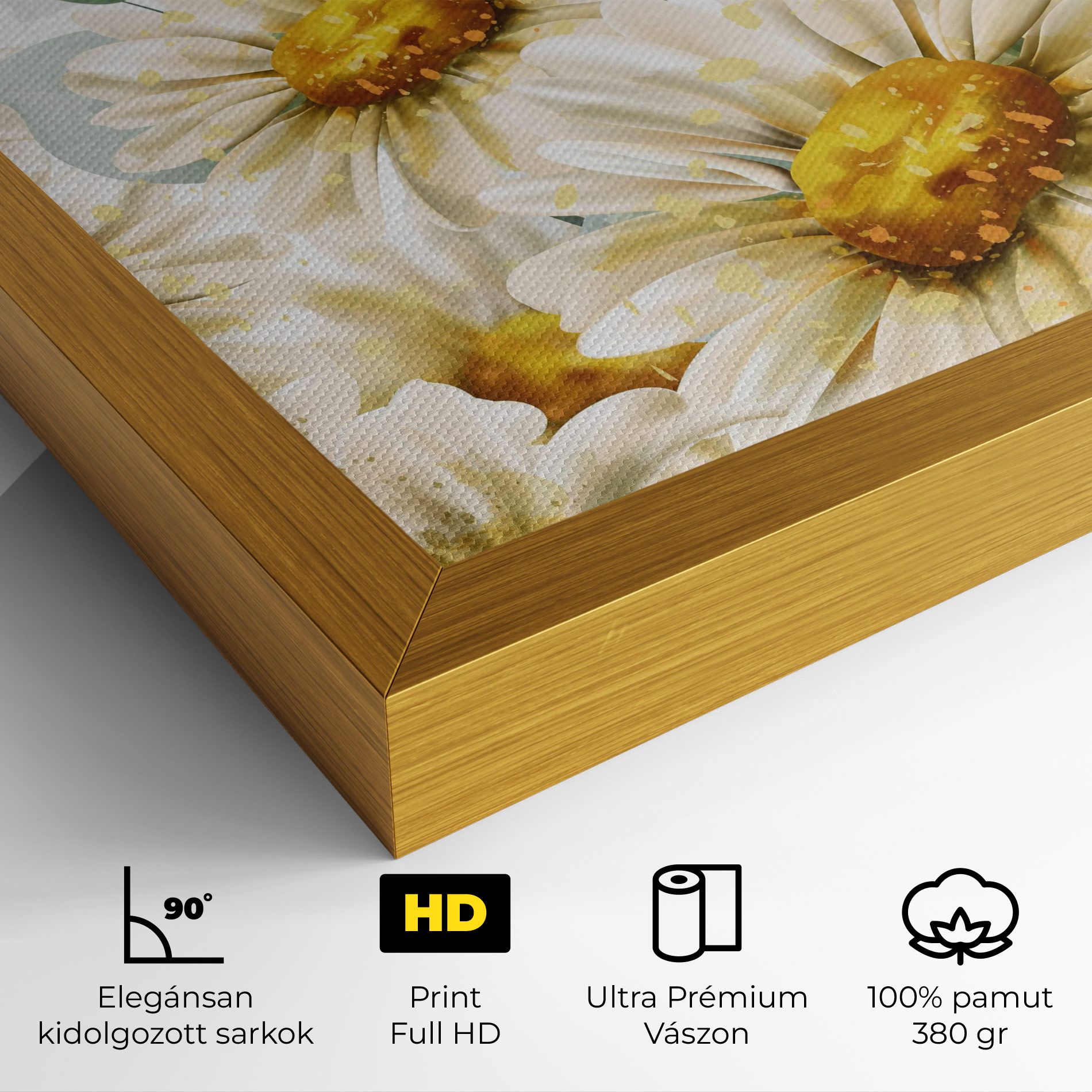 Beautiful Daisy Art mockup 4
