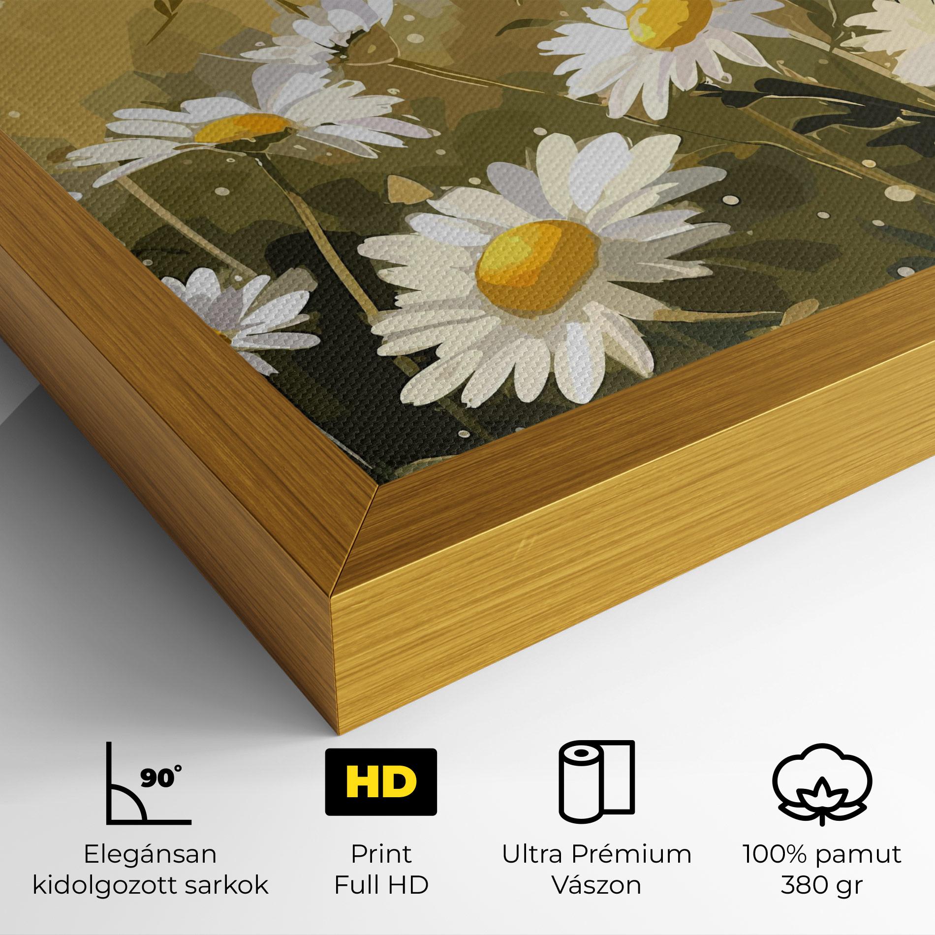 Vászonkép Daily Daisy mockup 4