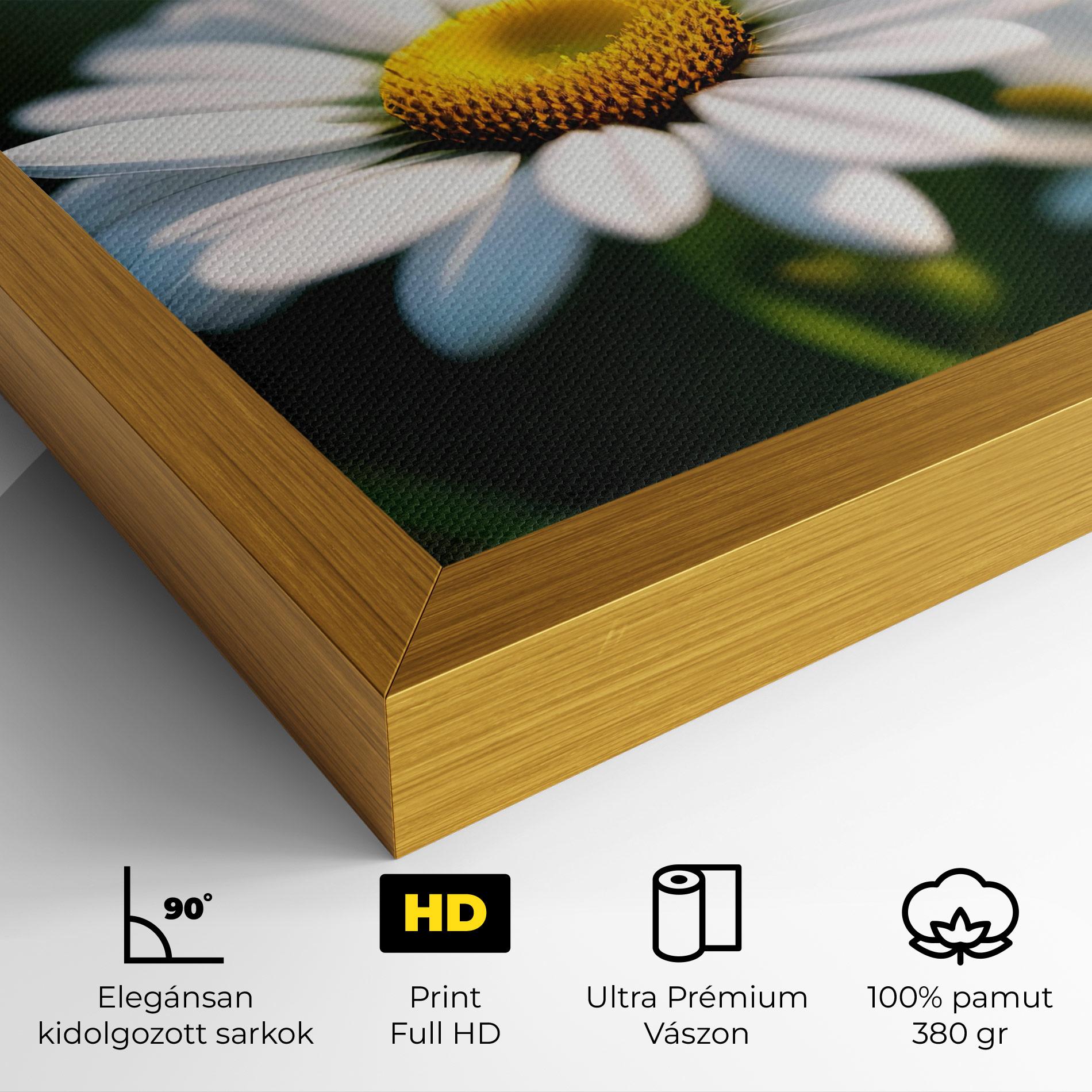 Vászonkép Daisy In The Sun mockup 4