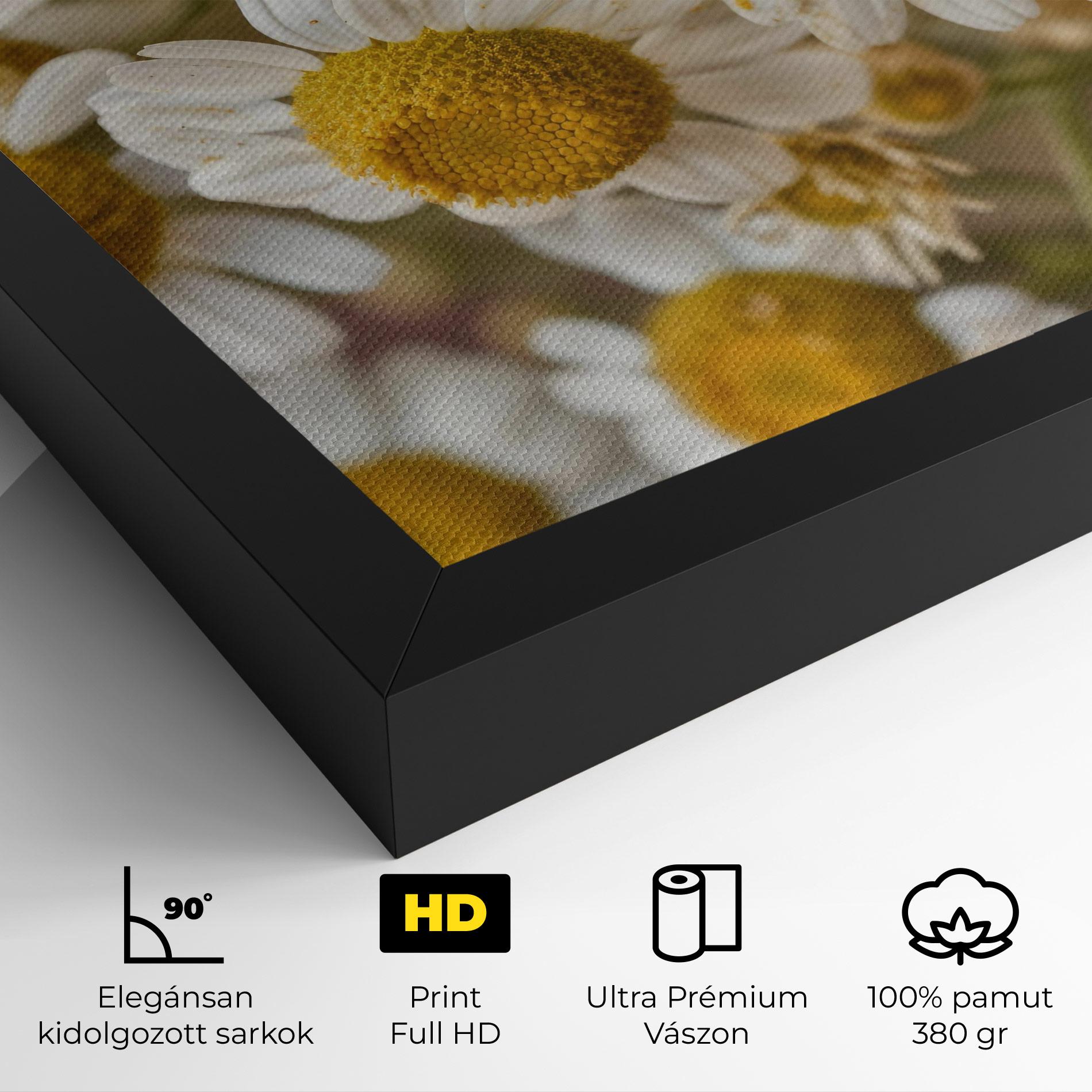 Vászonkép Daisy Wall mockup 4