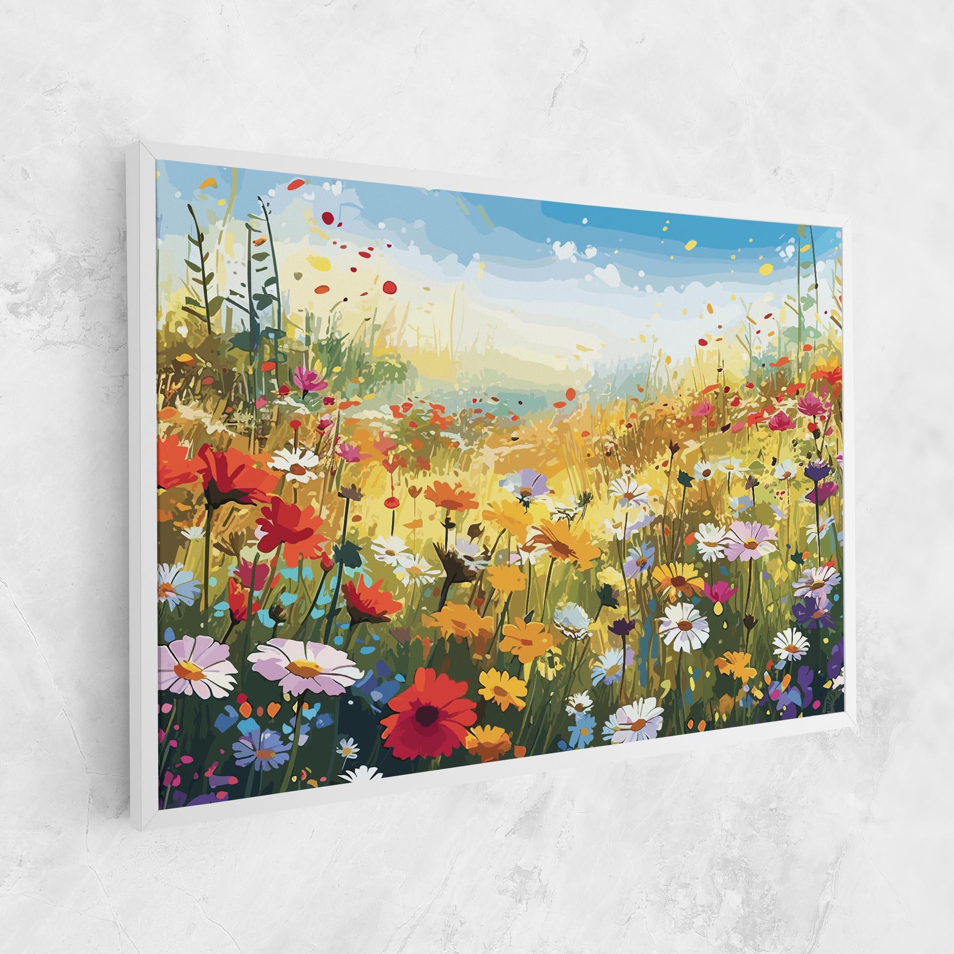 Vászonkép Colorful Daisy Mix mockup 1