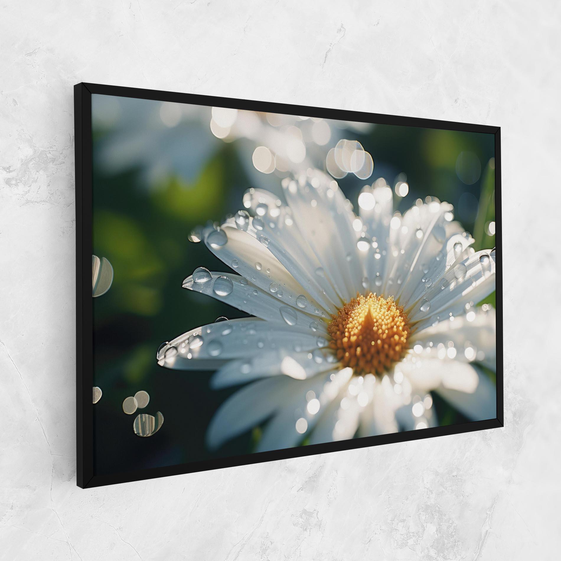 Vászonkép Daisy After Rain Close Up mockup 1