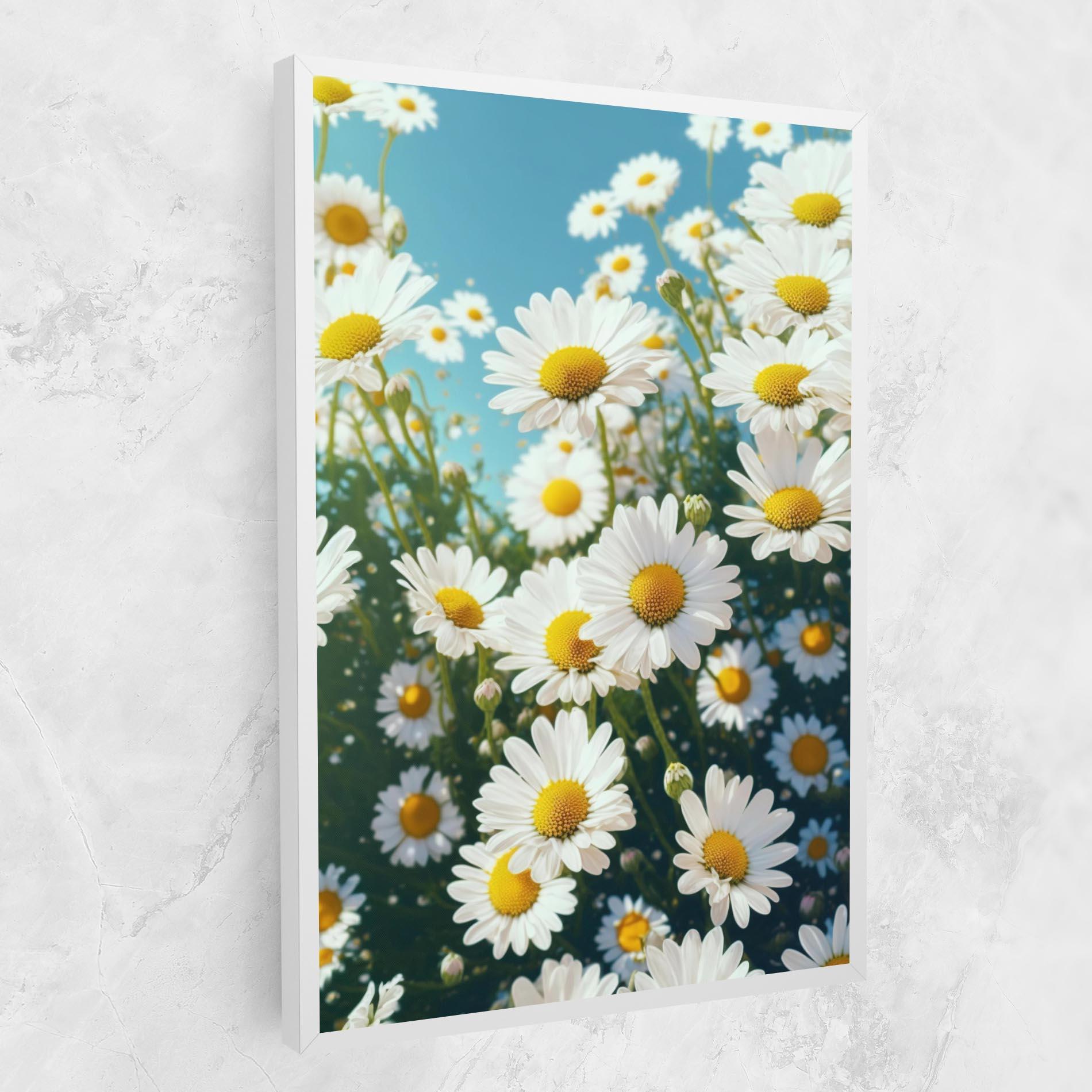 Vászonkép Daisy Field View mockup 1