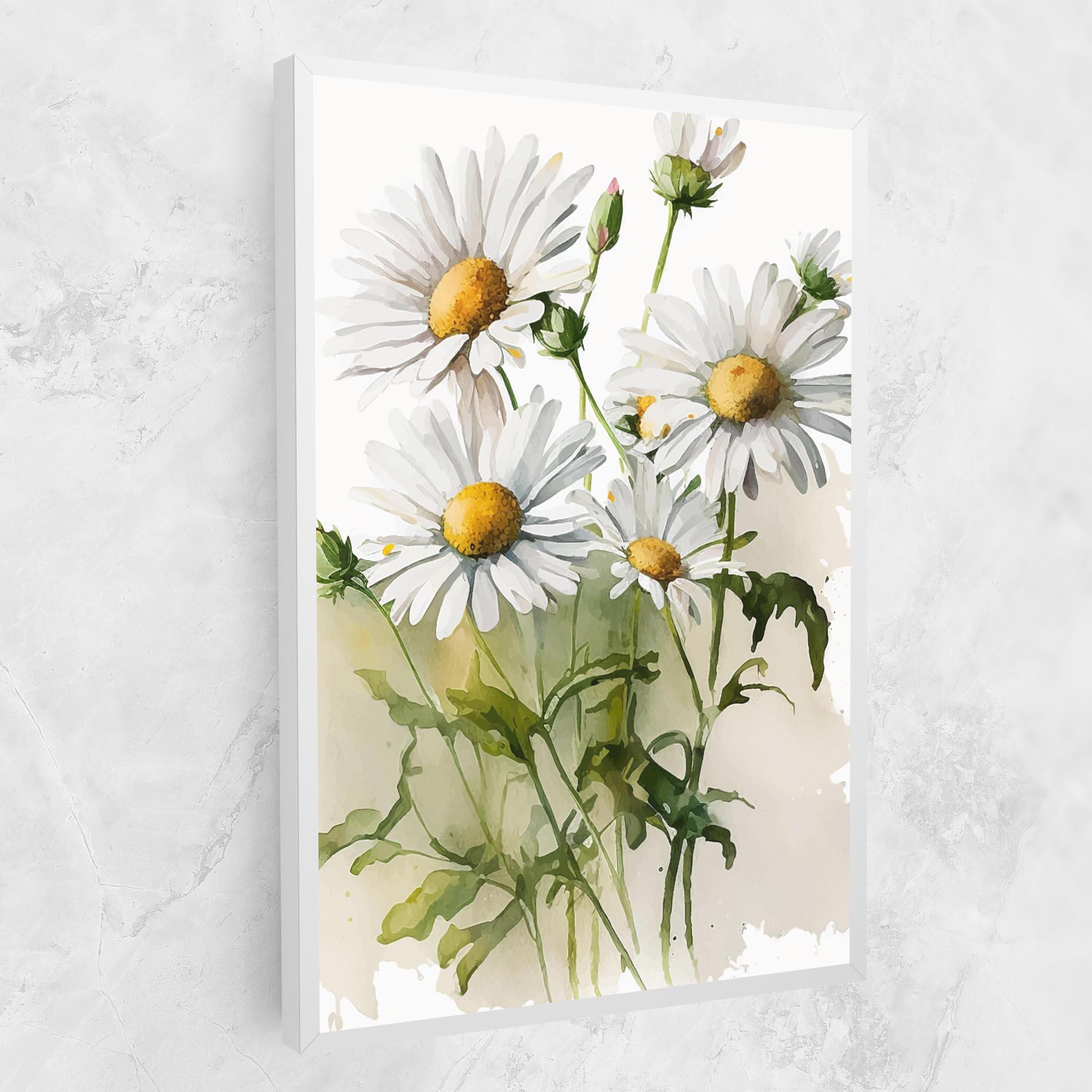 Vászonkép Painted Daisy mockup 1