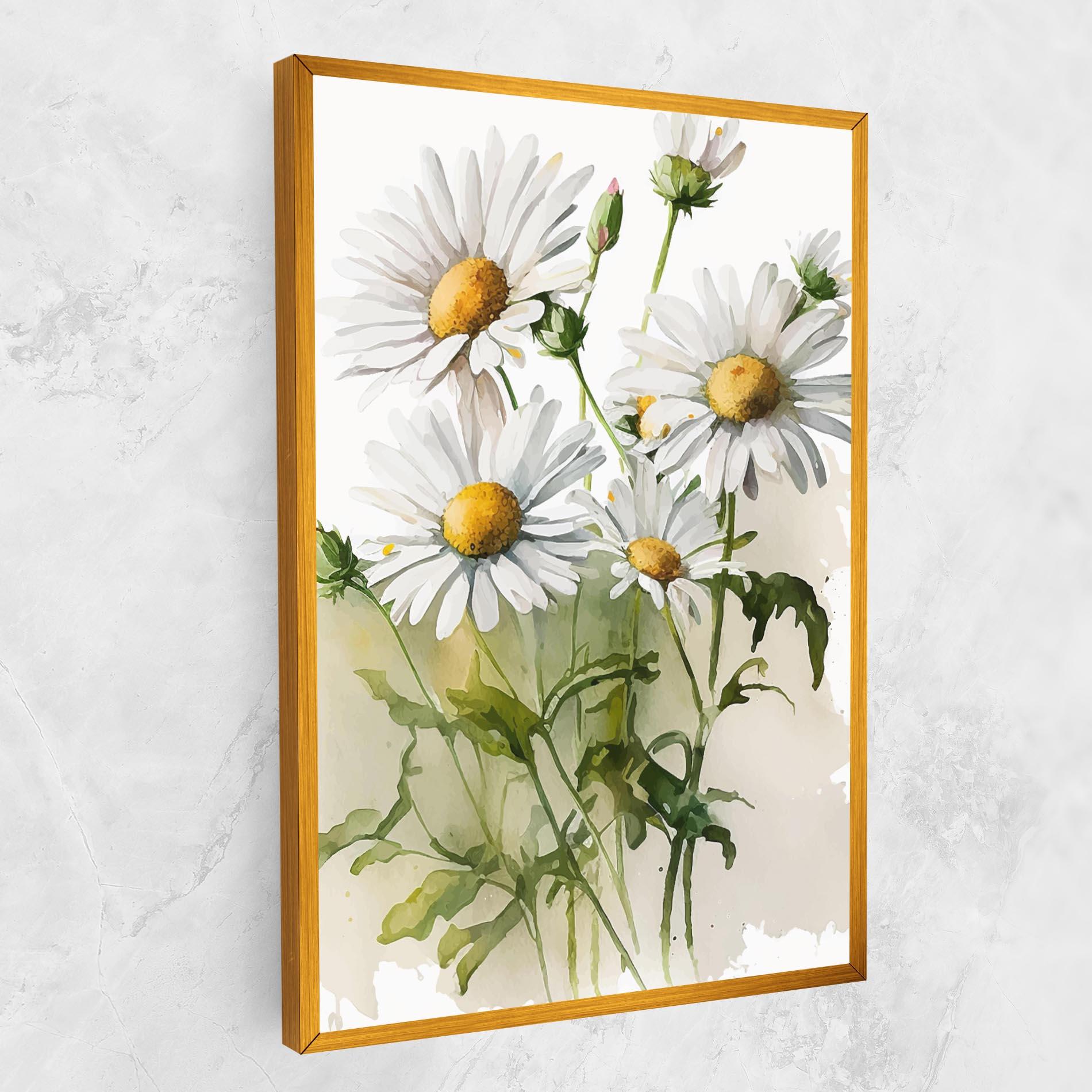 Vászonkép Painted Daisy mockup 1