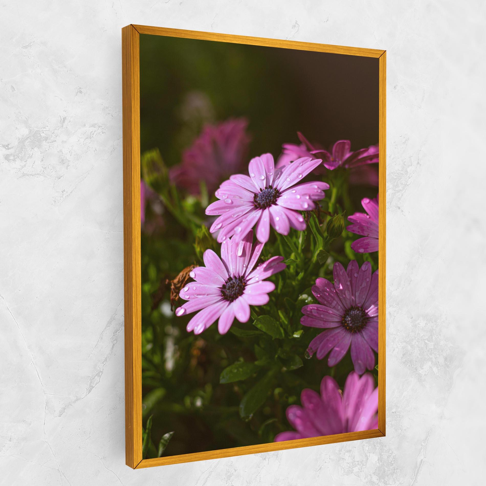 Vászonkép Purple Daisy mockup 1