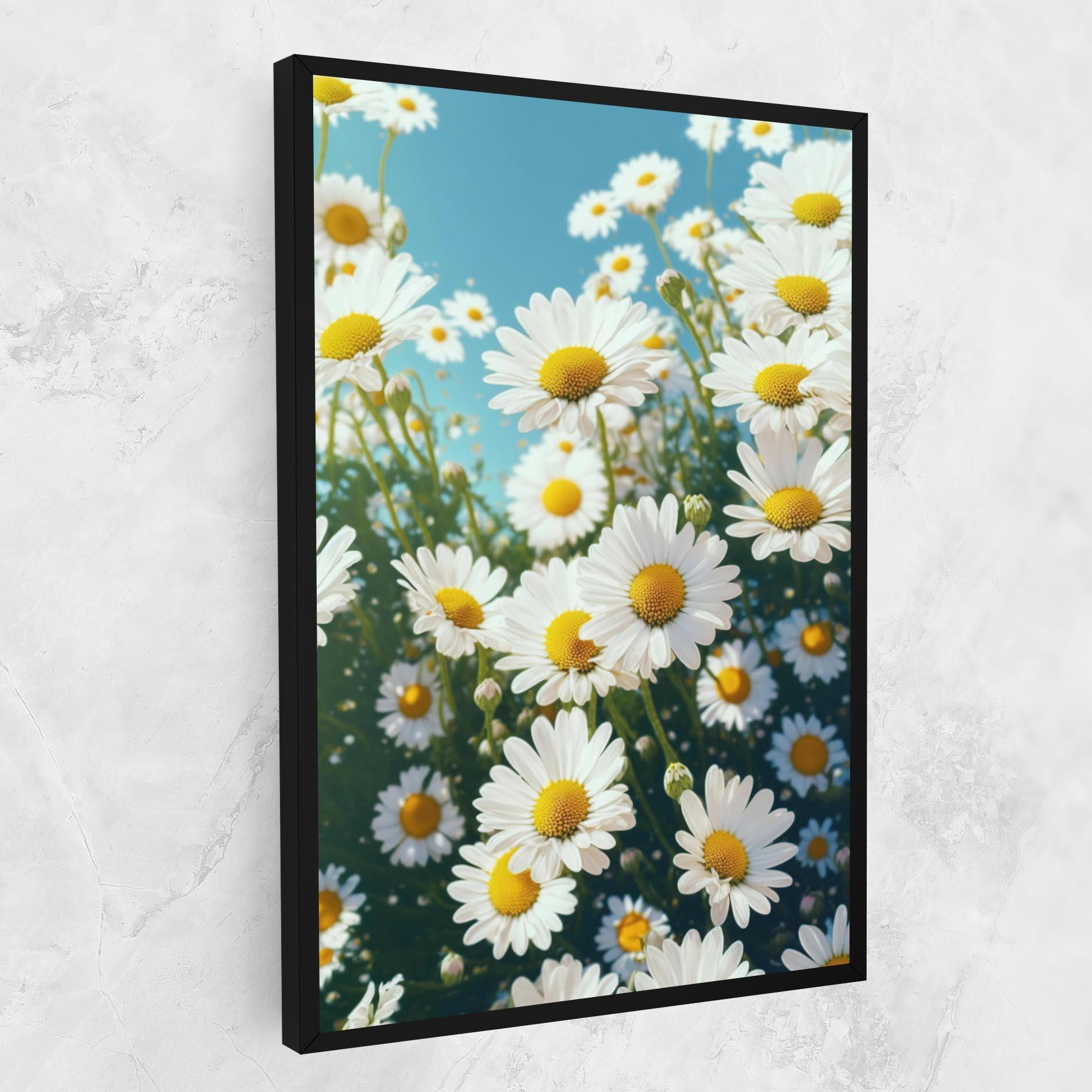 Vászonkép Daisy Field View mockup 1
