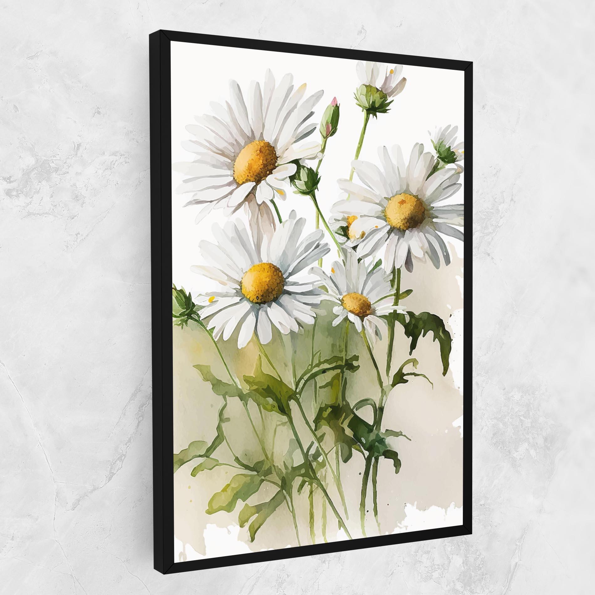 Vászonkép Painted Daisy mockup 1