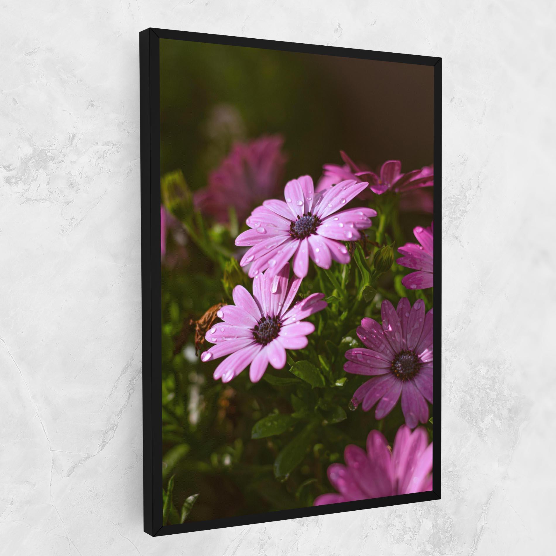 Vászonkép Purple Daisy mockup 1