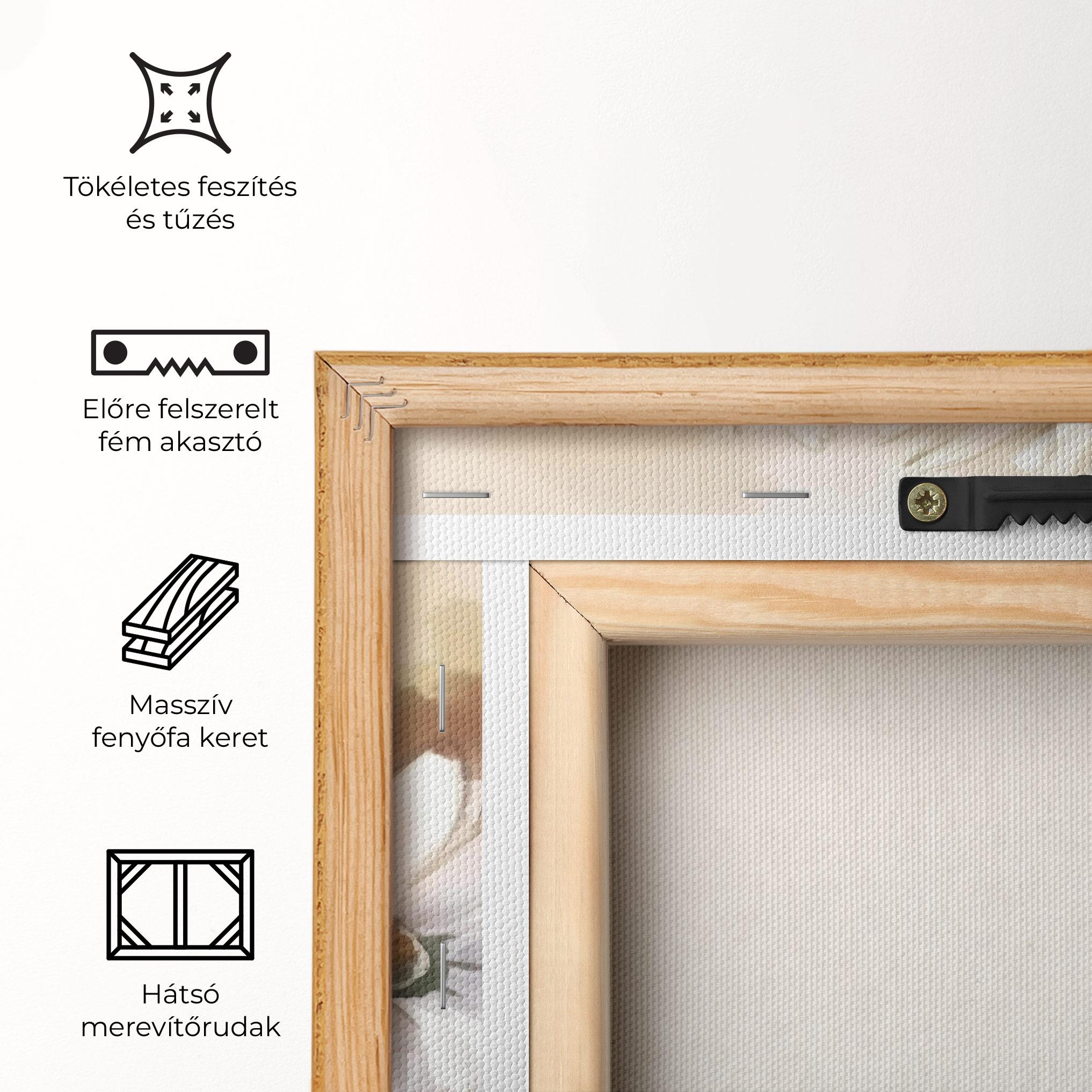 Vászonkép Daisy Painting mockup 5