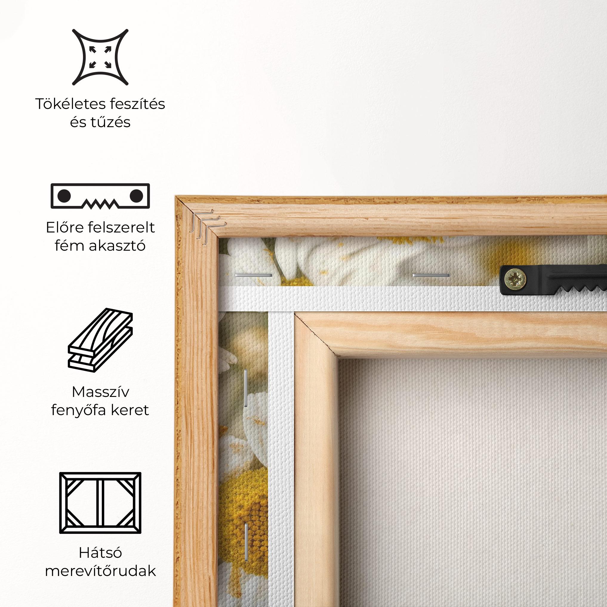 Vászonkép Daisy Wall mockup 5