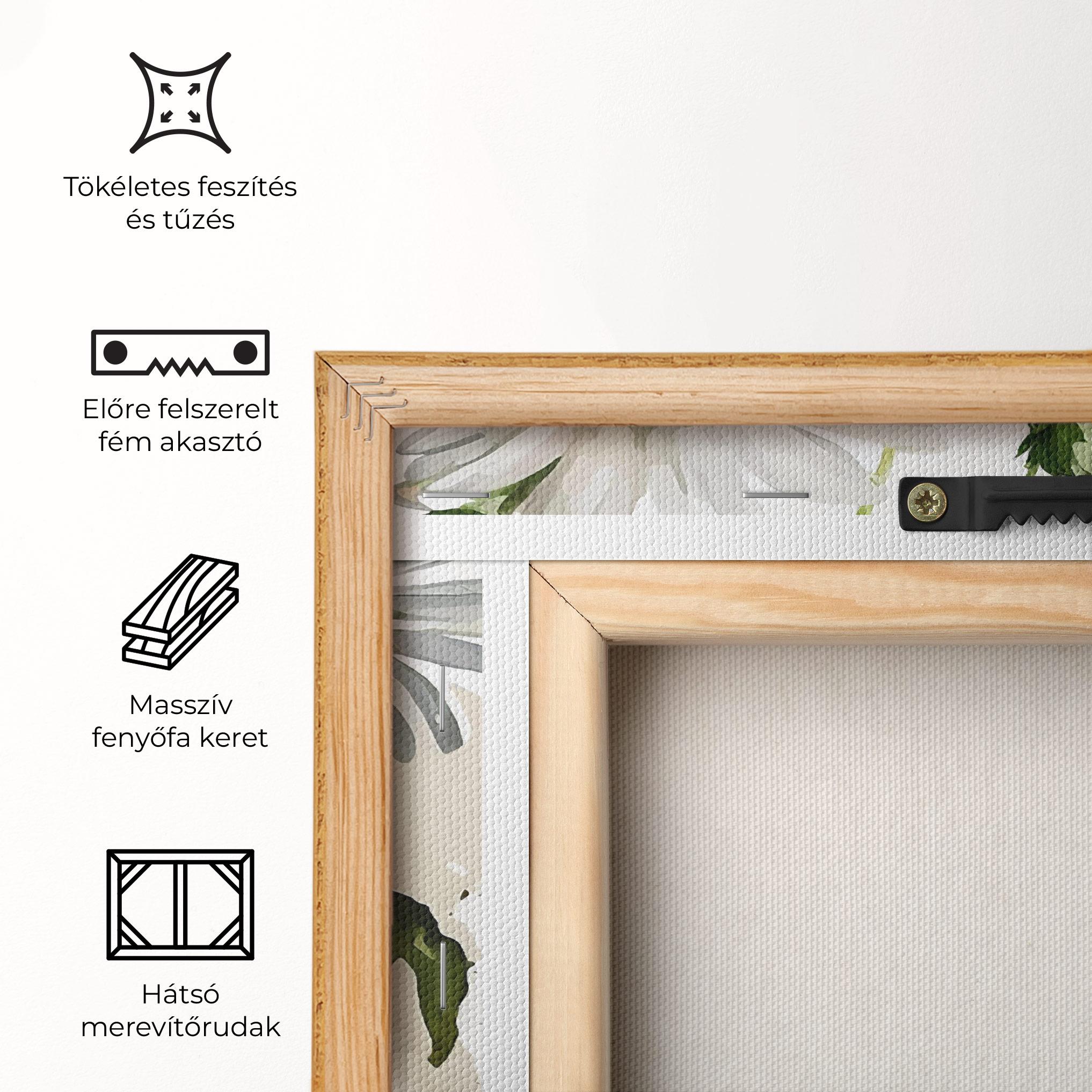 Vászonkép Painted Daisy mockup 5