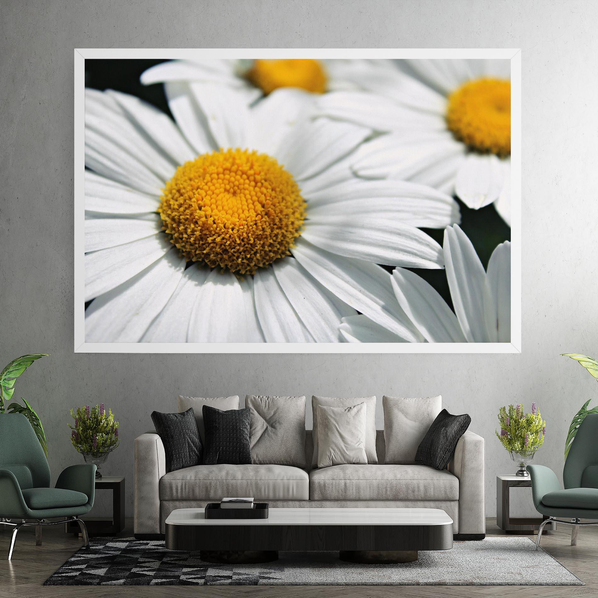Vászonkép Big Daisies mockup 7