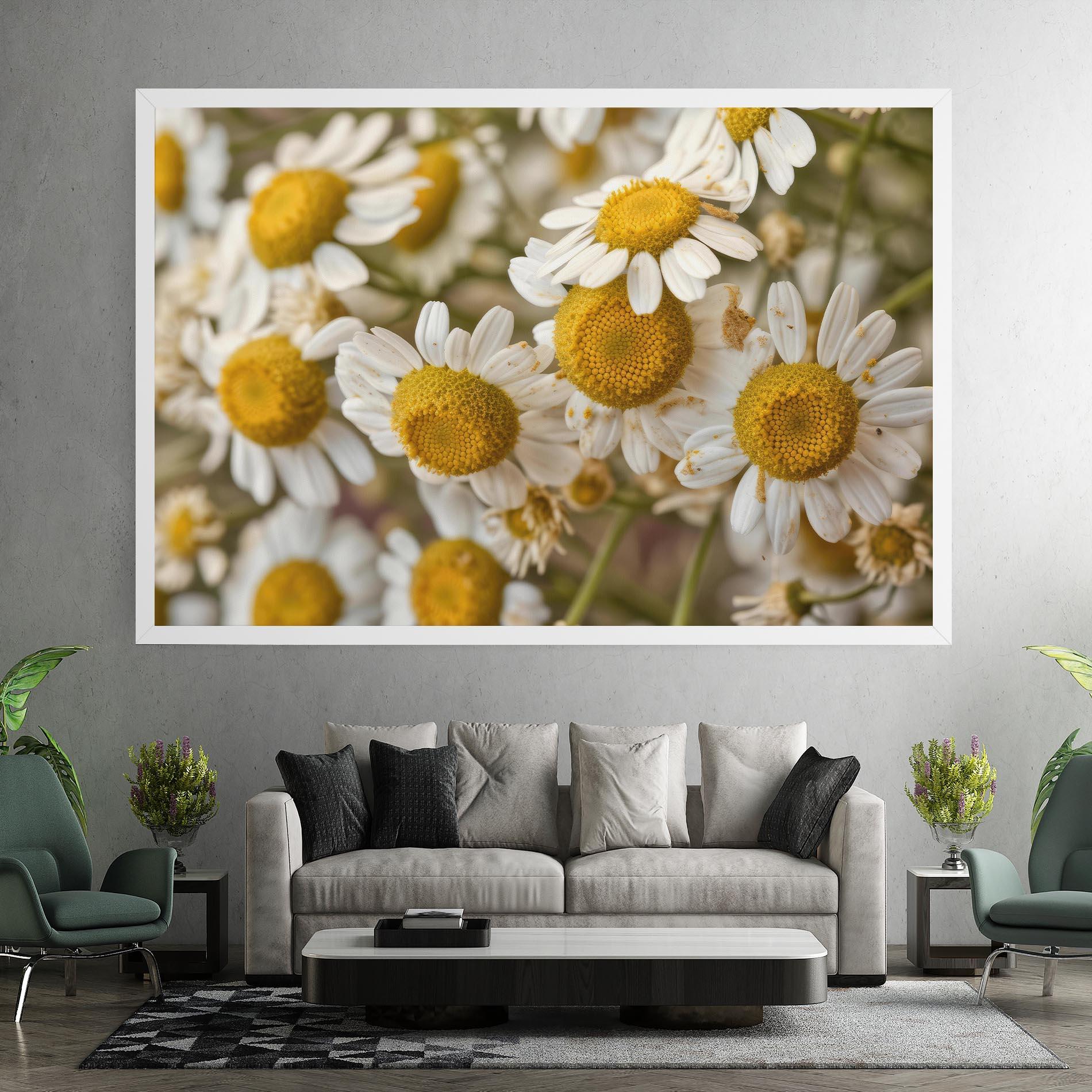 Vászonkép Daisy Wall mockup 7