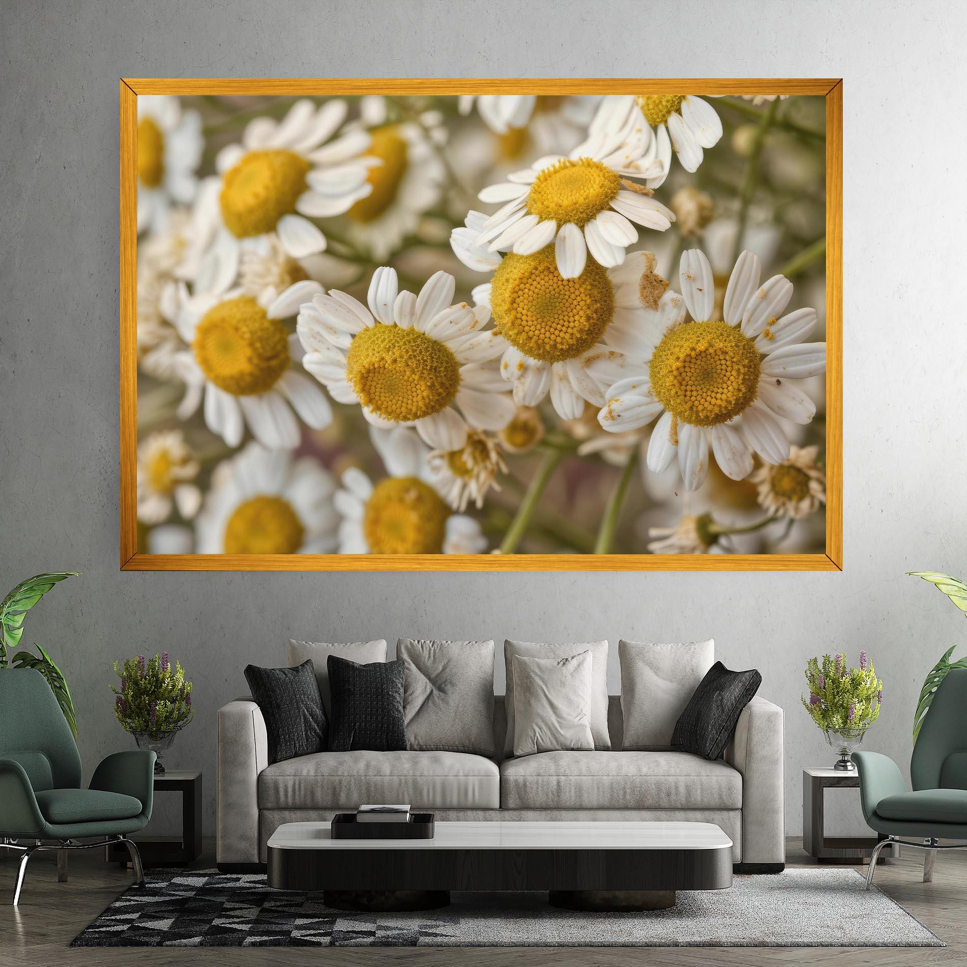 Vászonkép Daisy Wall mockup 7