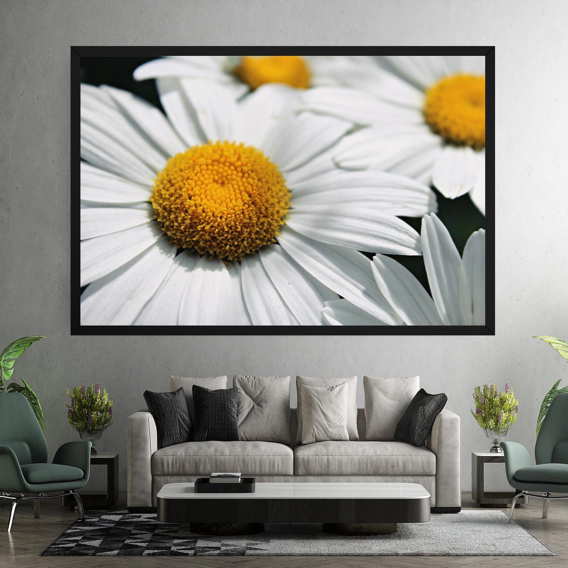 Vászonkép Big Daisies mockup 7