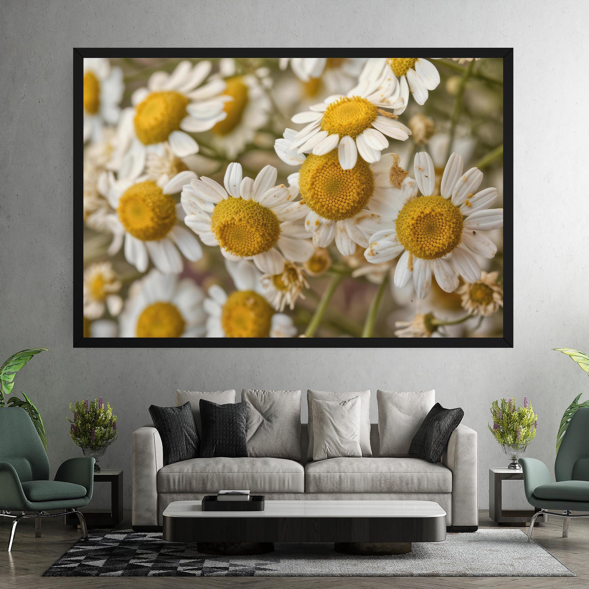 Vászonkép Daisy Wall mockup 7
