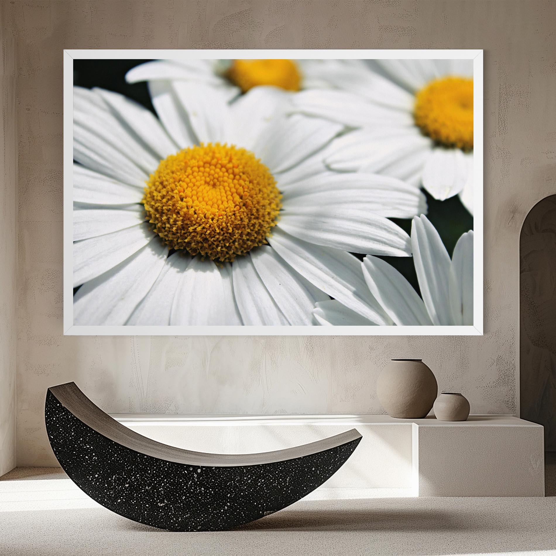 Vászonkép Big Daisies mockup 8