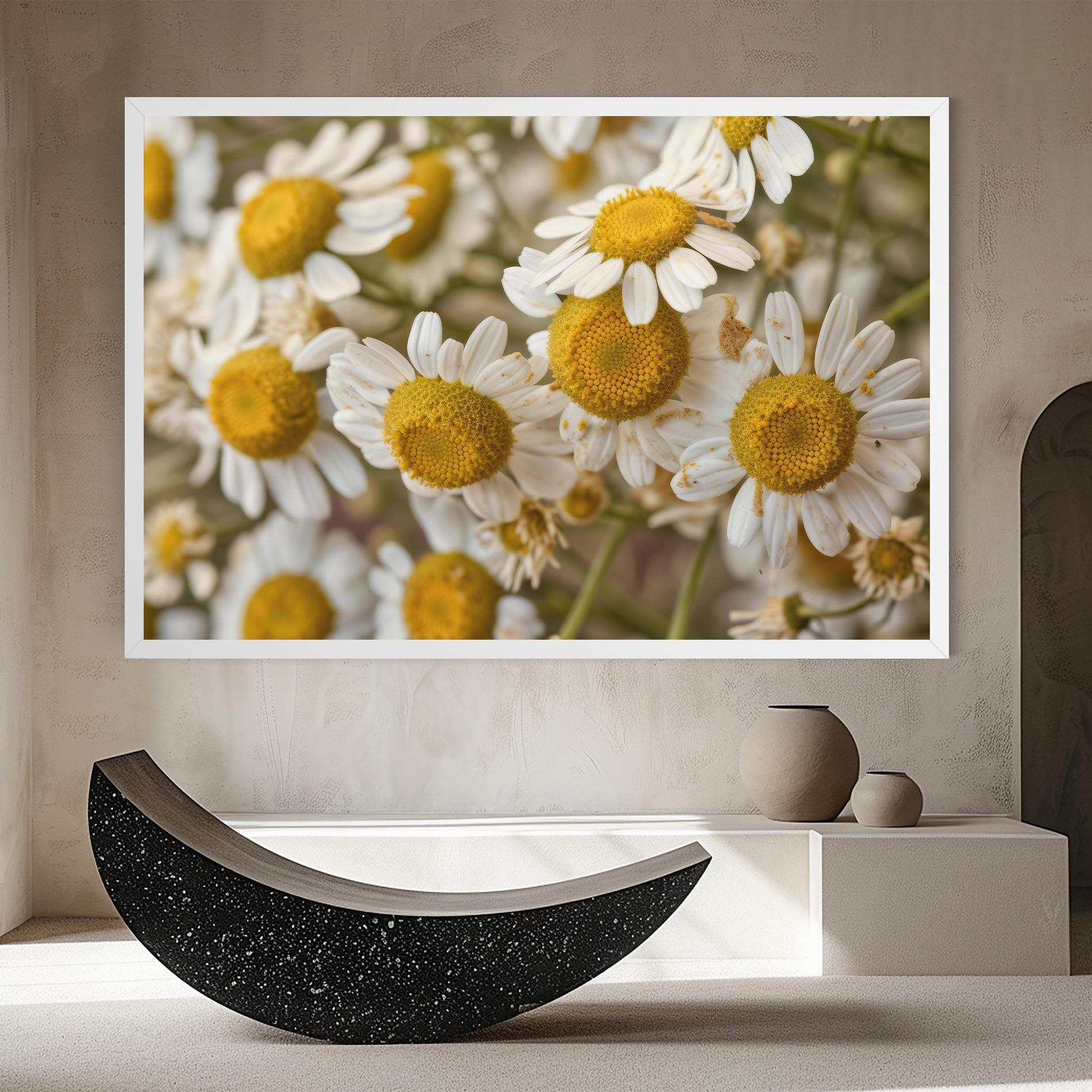 Vászonkép Daisy Wall mockup 8