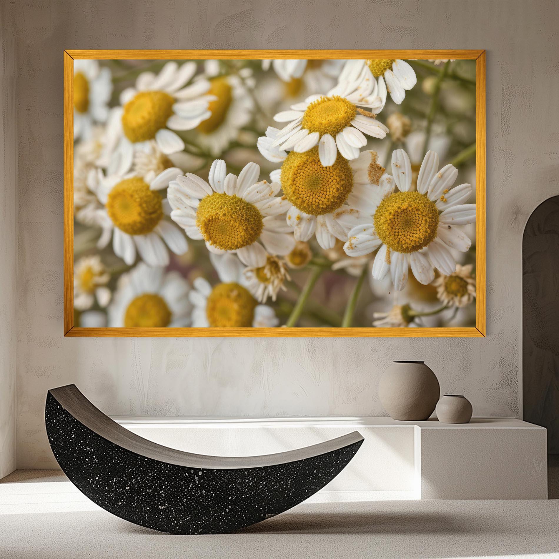 Vászonkép Daisy Wall mockup 8