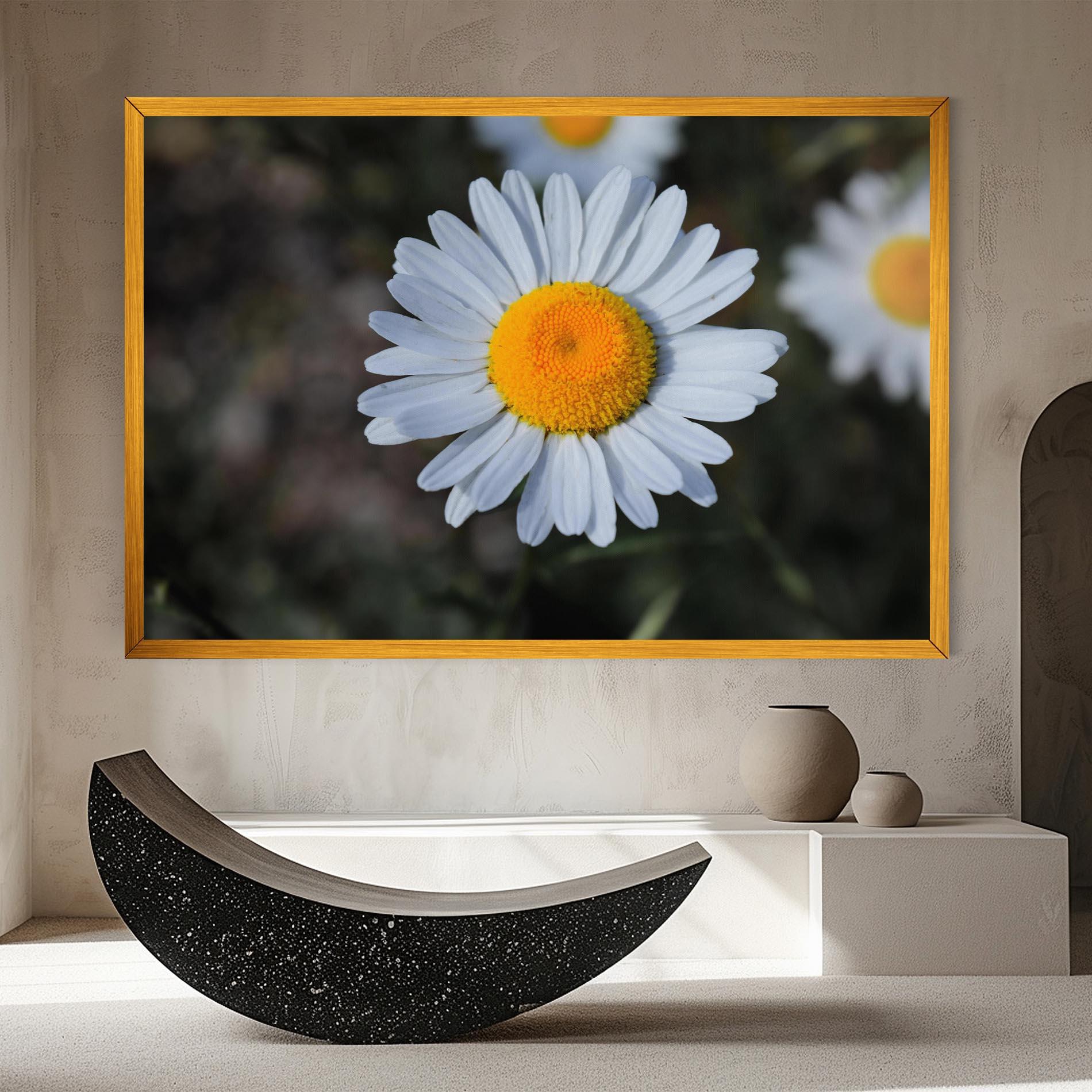 Vászonkép Strong Yellow Daisy mockup 8