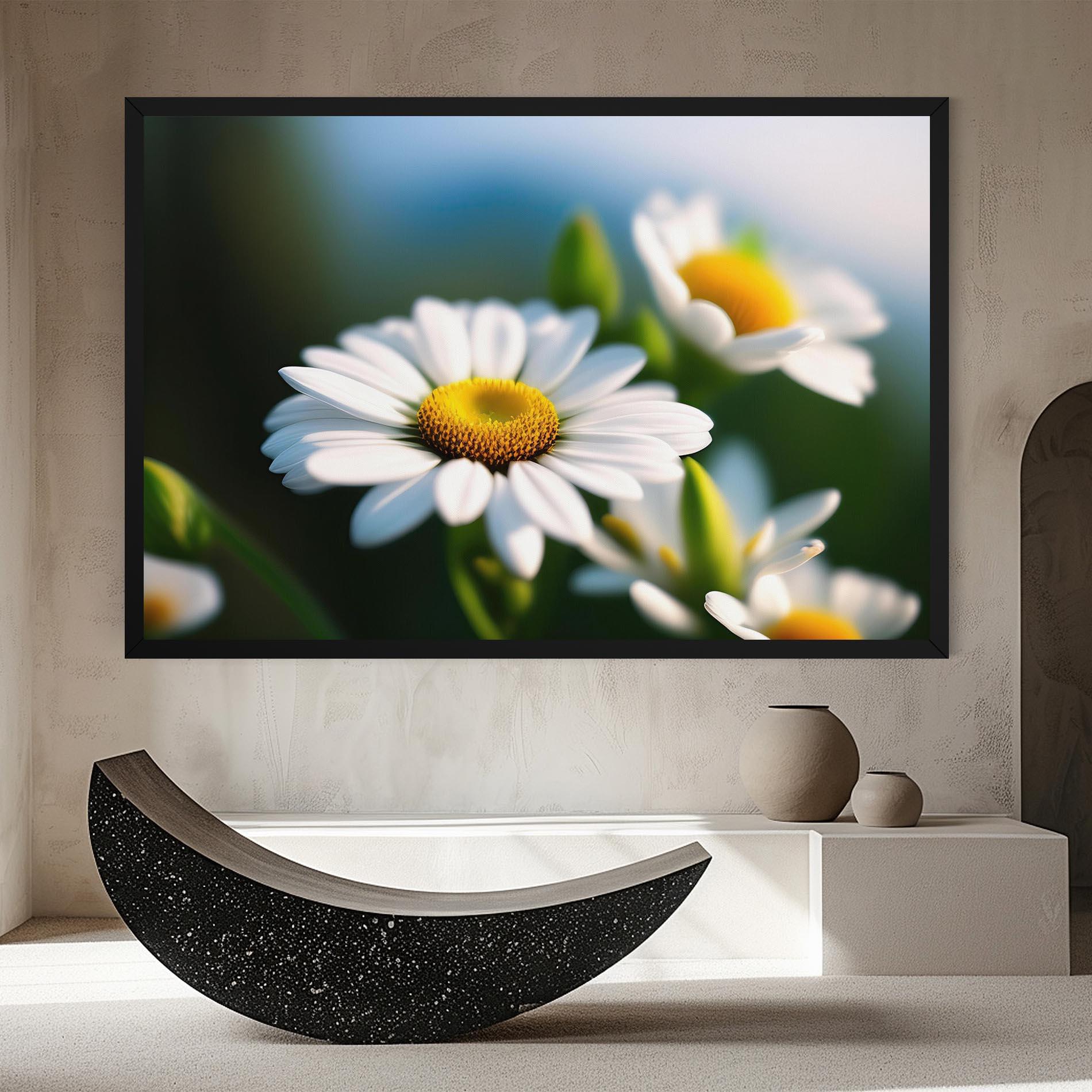 Vászonkép Daisy In The Sun mockup 8