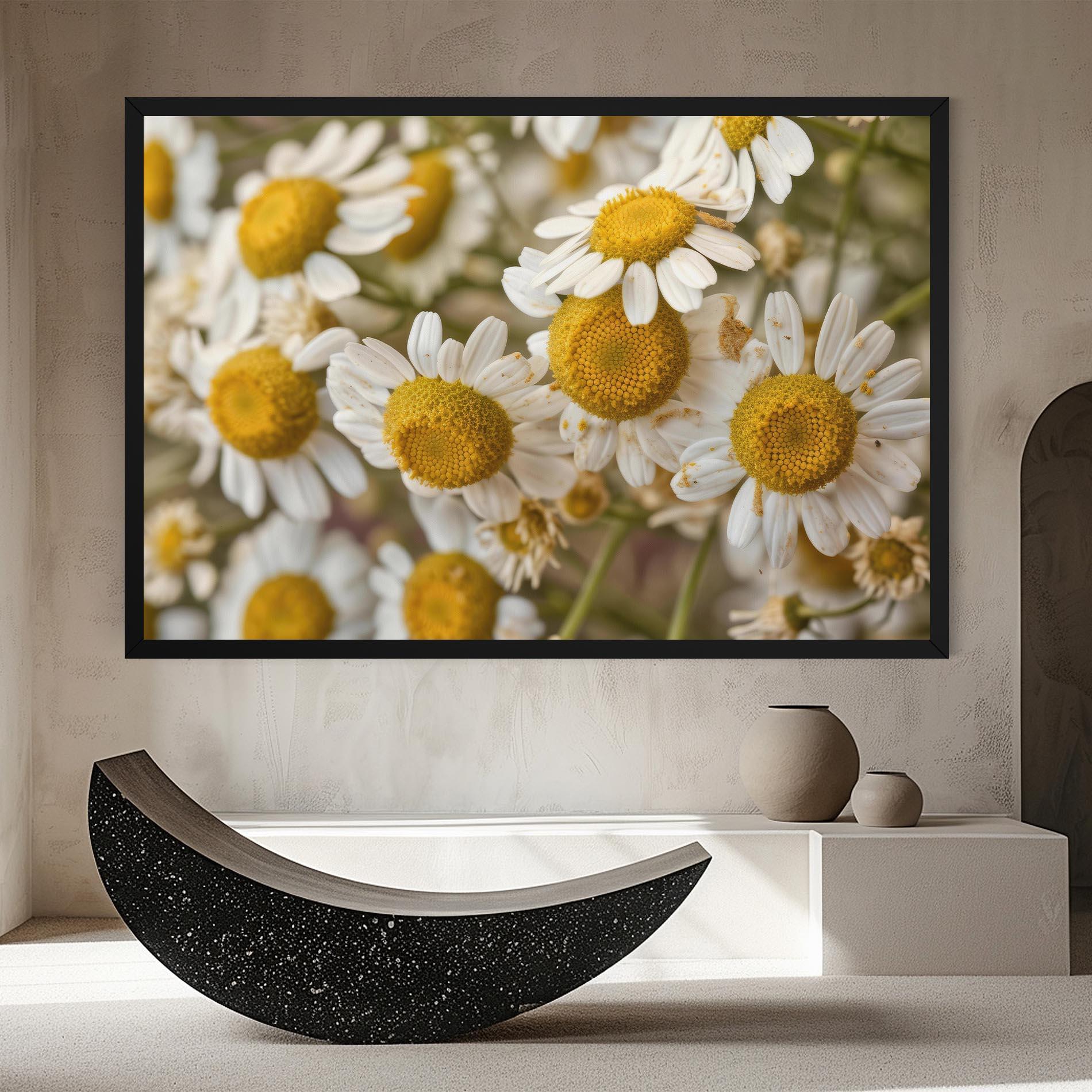 Vászonkép Daisy Wall mockup 8