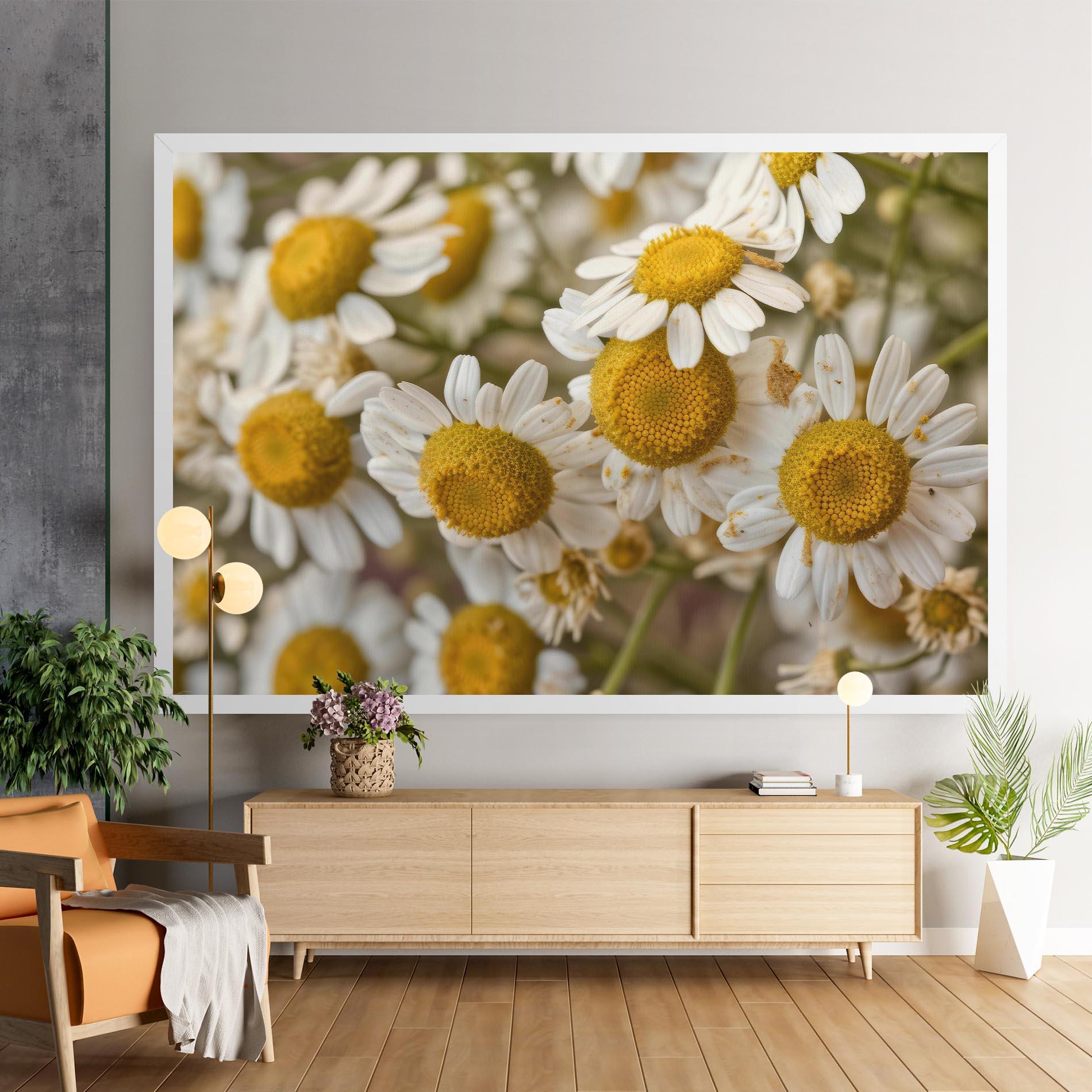 Vászonkép Daisy Wall mockup 9
