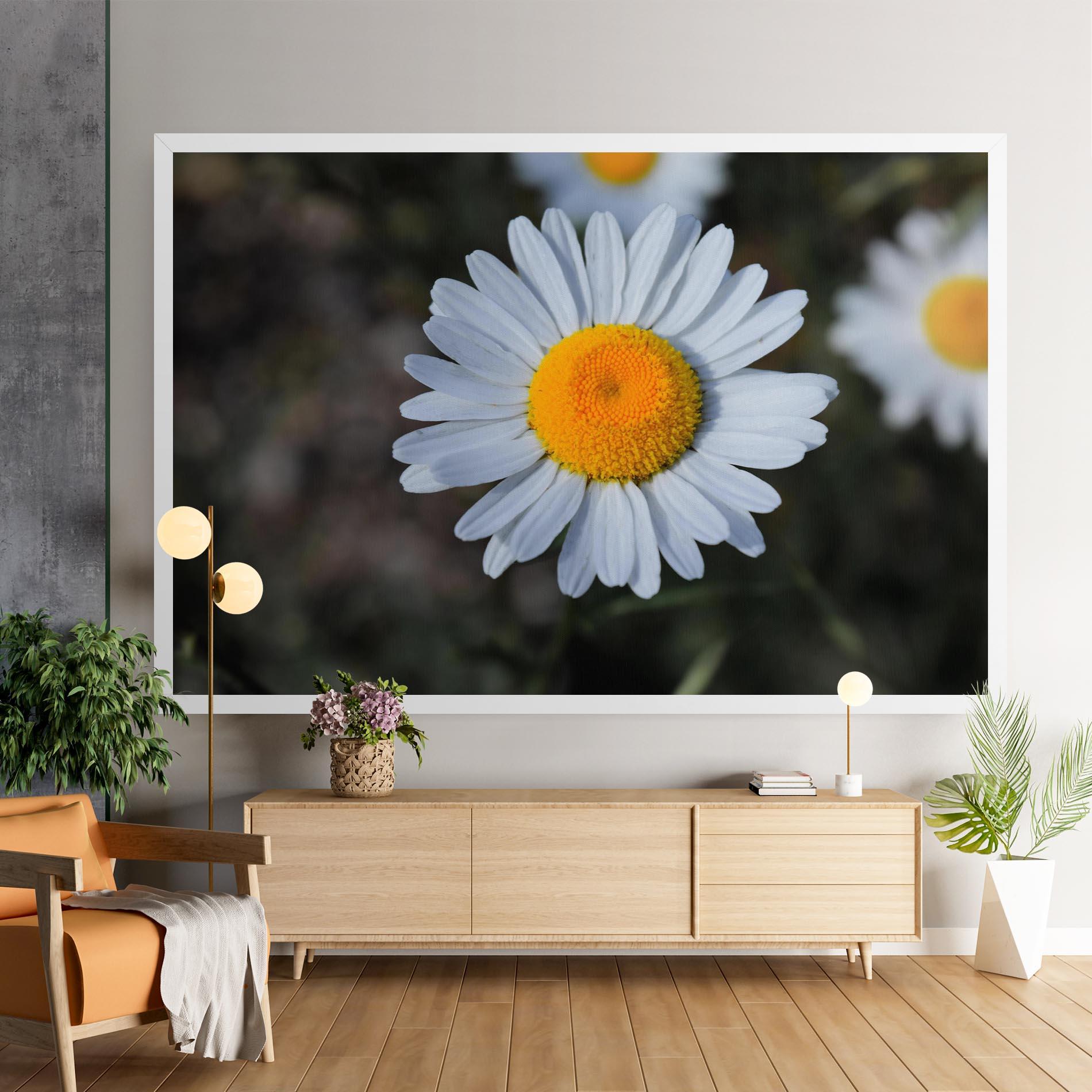 Vászonkép Strong Yellow Daisy mockup 9