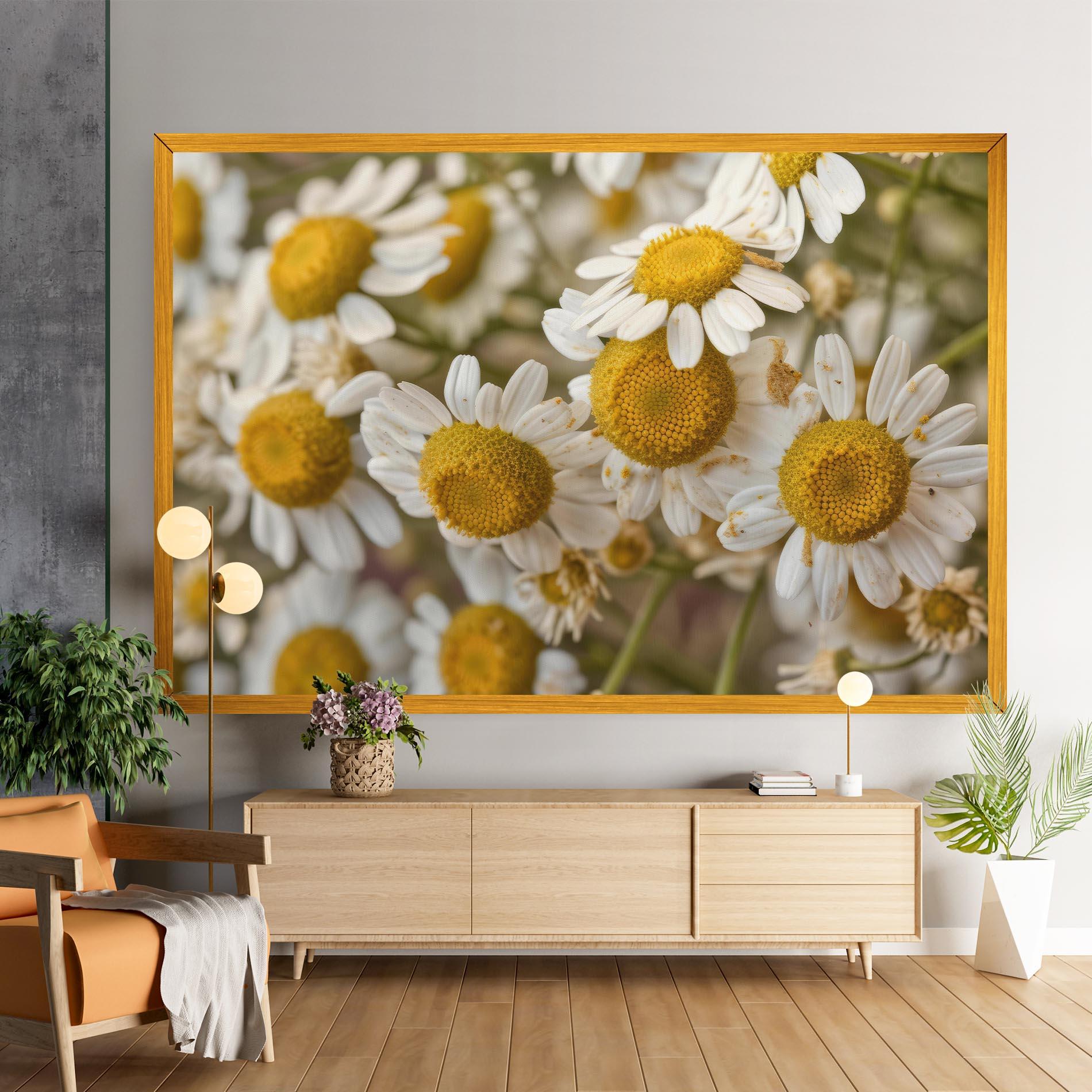 Vászonkép Daisy Wall mockup 9