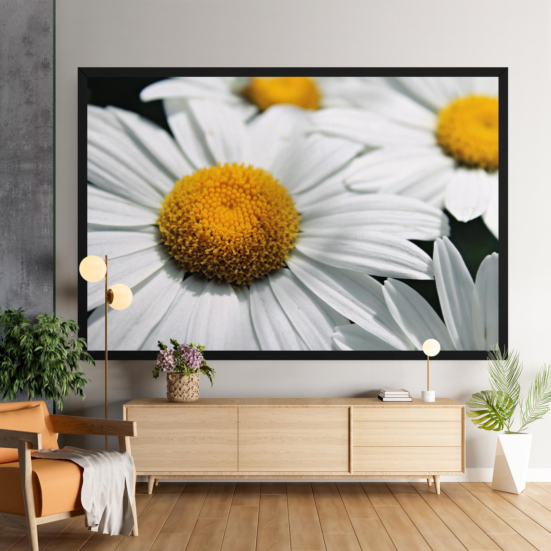 Vászonkép Big Daisies mockup 9