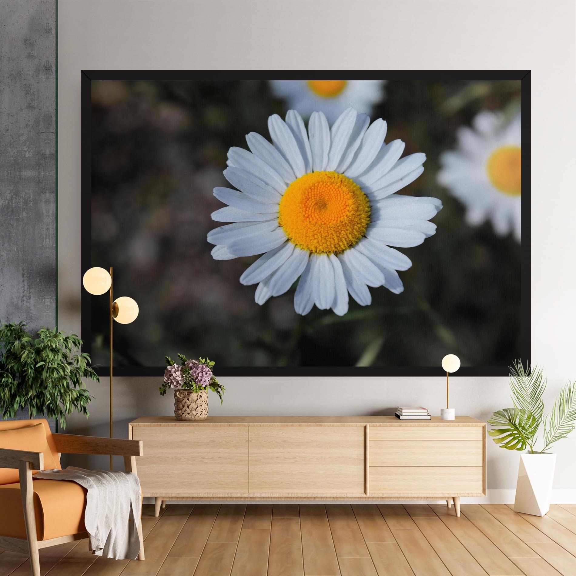 Vászonkép Strong Yellow Daisy mockup 9