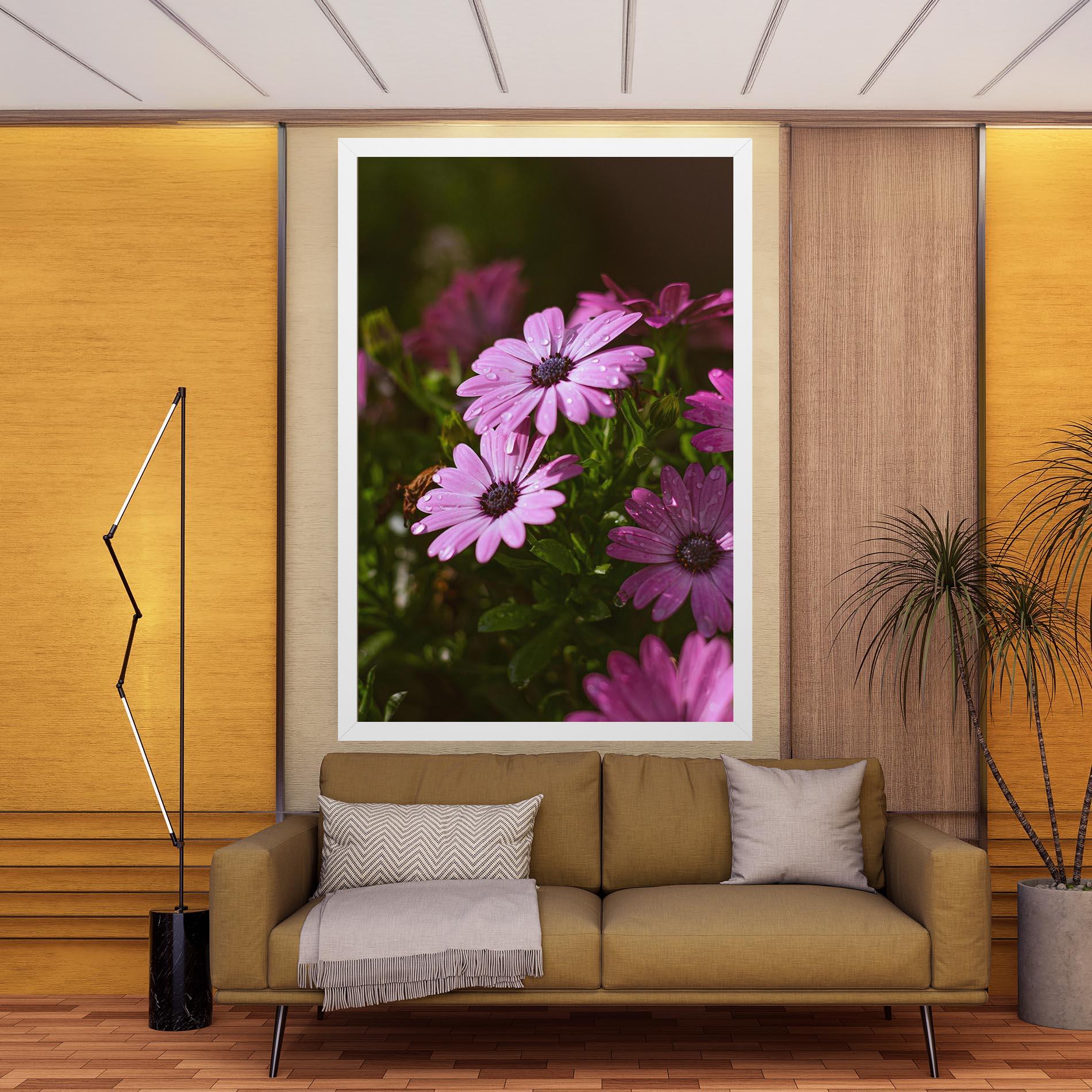 Vászonkép Purple Daisy mockup 9