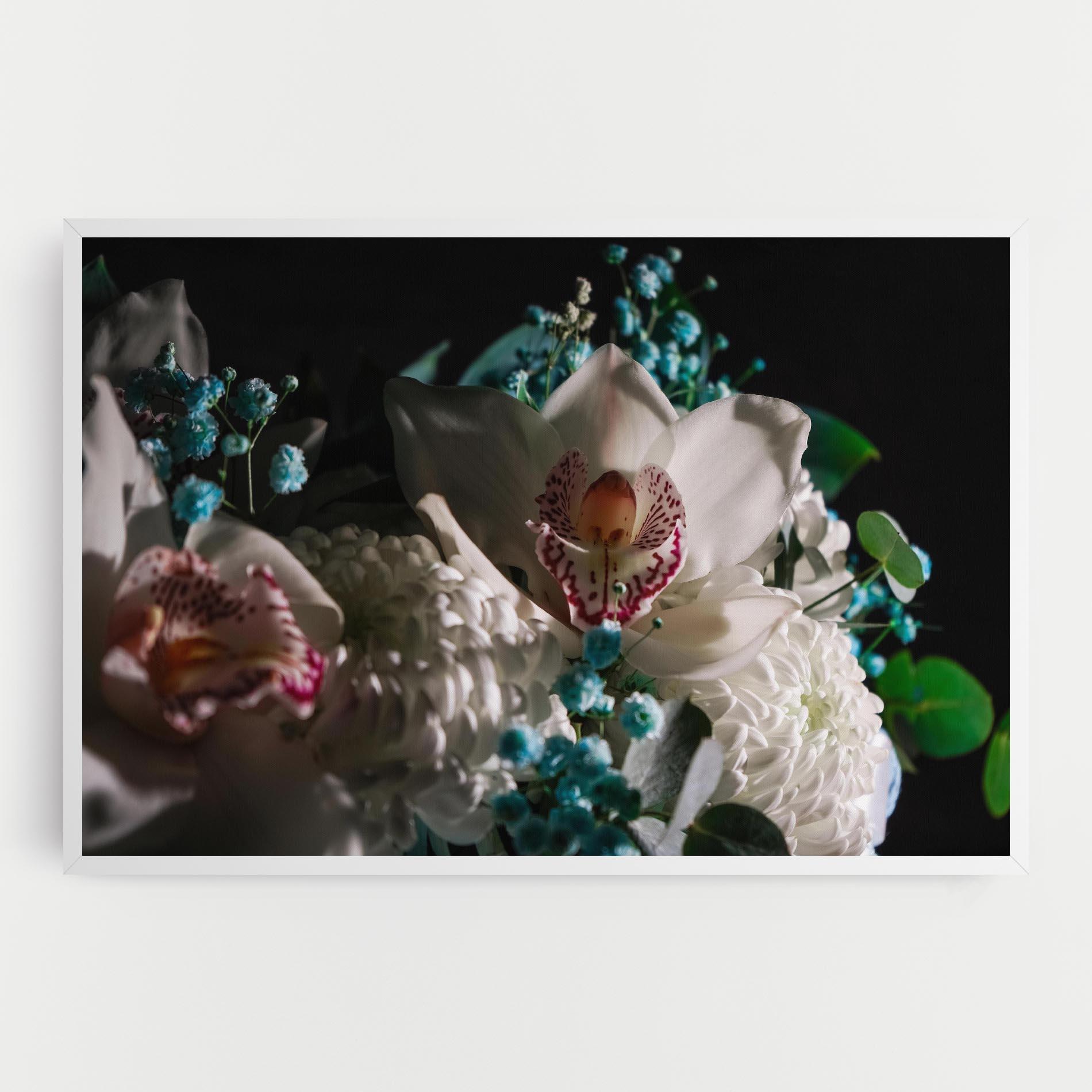 Vászonkép Orchids mockup 0