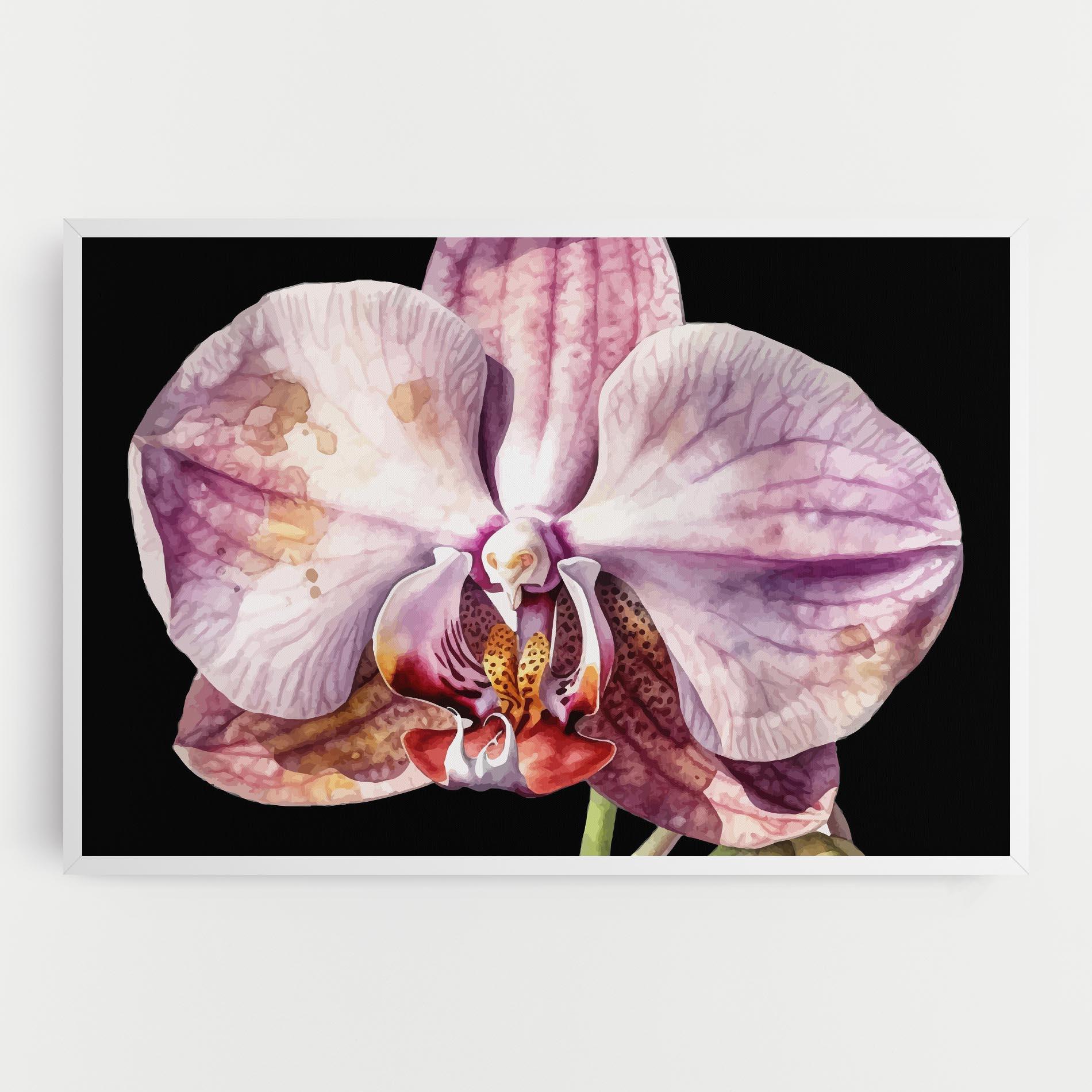 Vászonkép Painted Orchid mockup 0