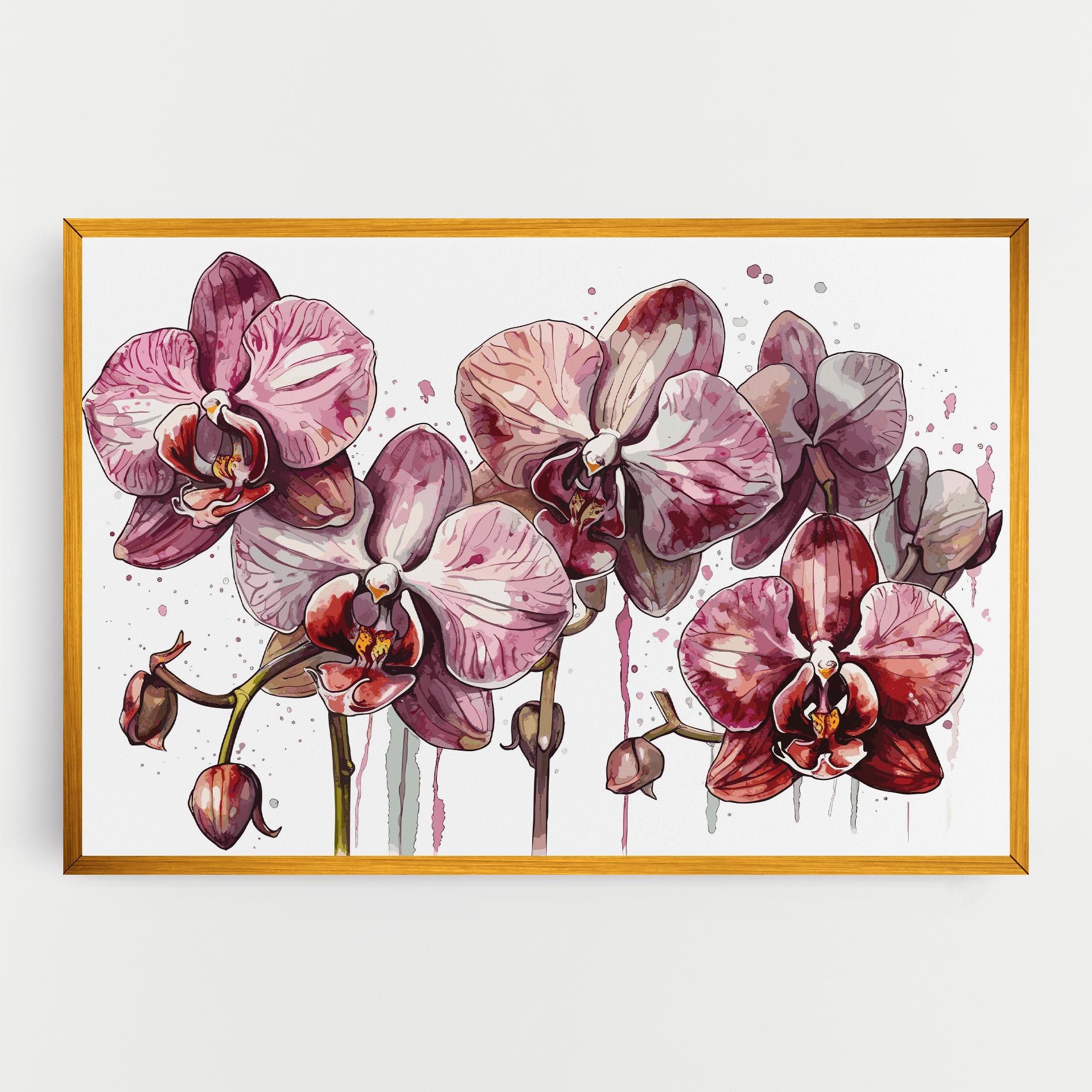 Orchid Art mockup 0