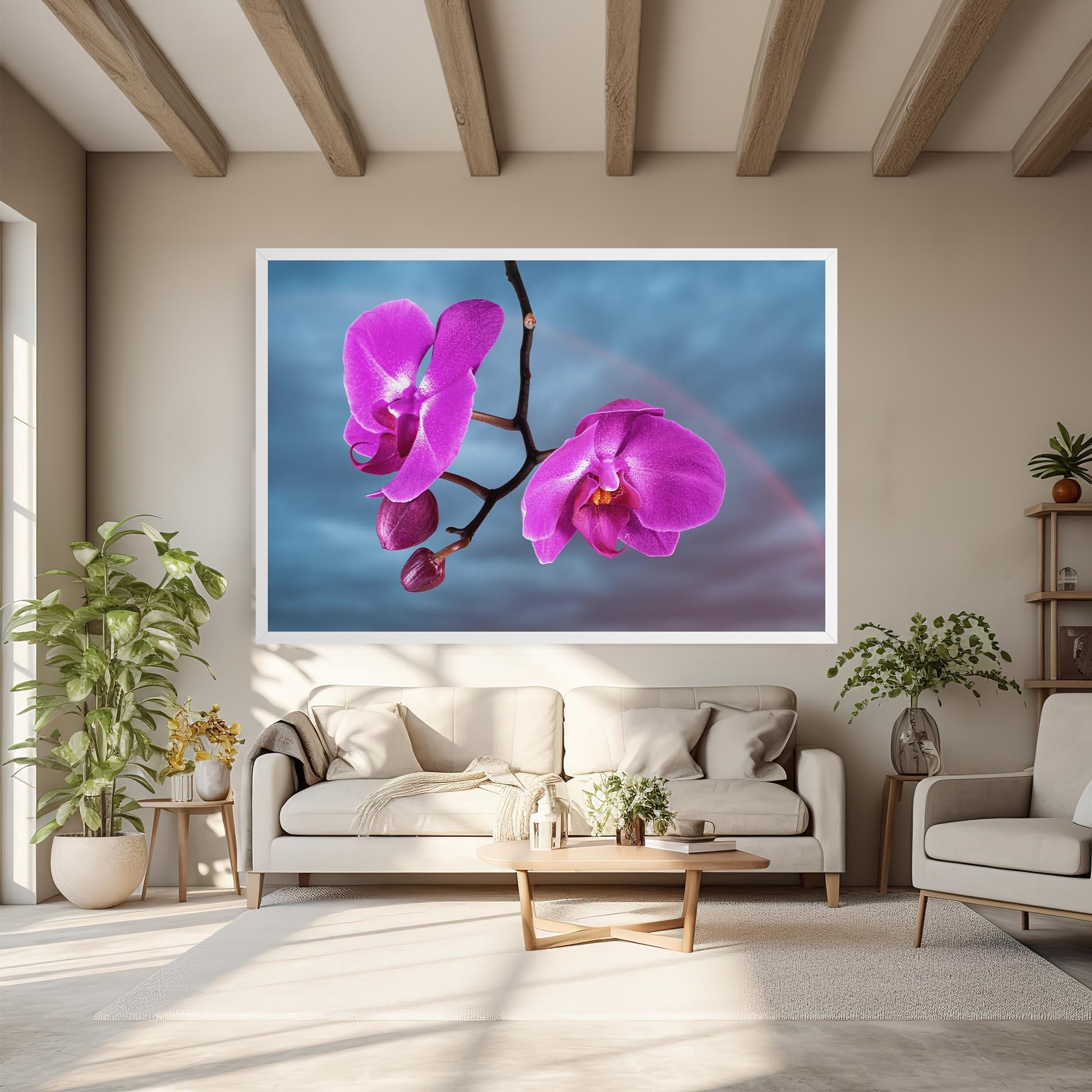 Vászonkép Sky Purple Orchid mockup 6