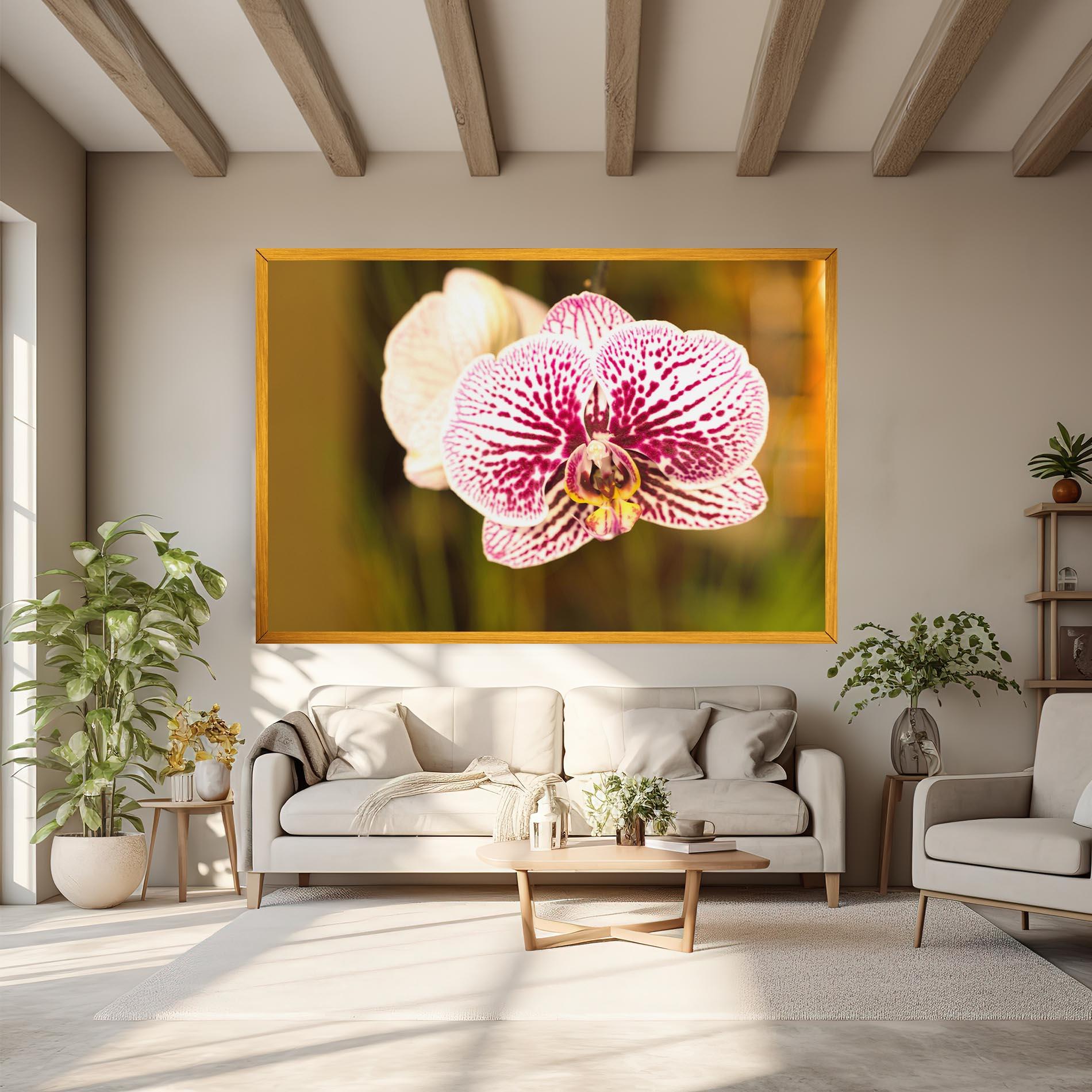 Vászonkép Garden Orchids mockup 6