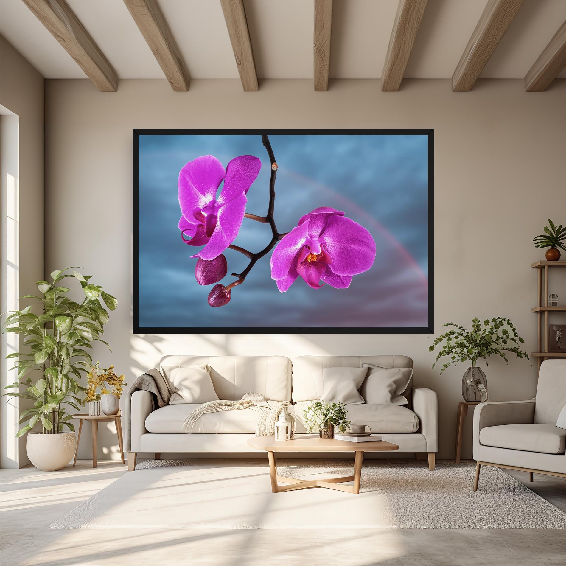 Vászonkép Sky Purple Orchid mockup 6