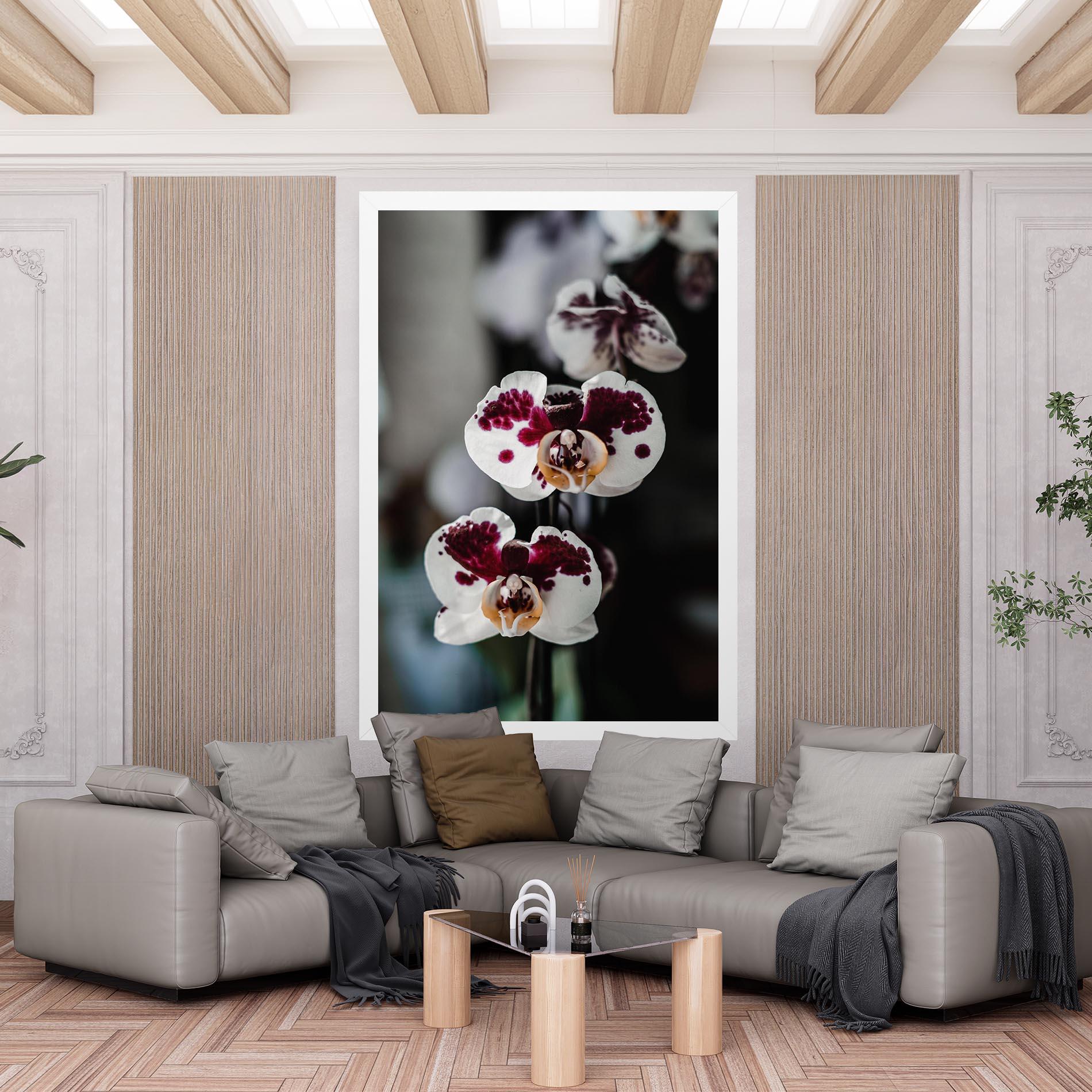Vászonkép Dark Purple Orchid mockup 6