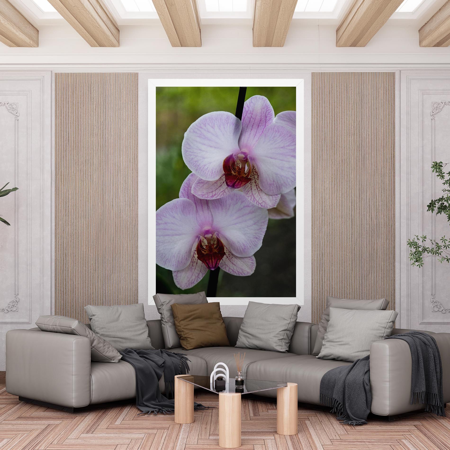 Garden Light Purple Orchid mockup 6