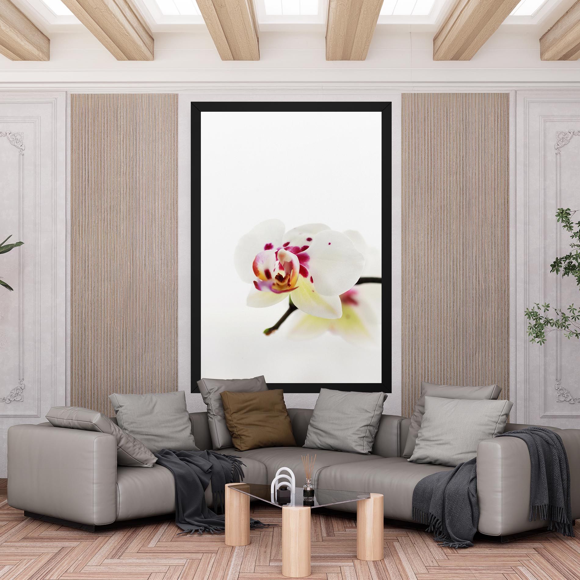 Clean White Orchid mockup 6