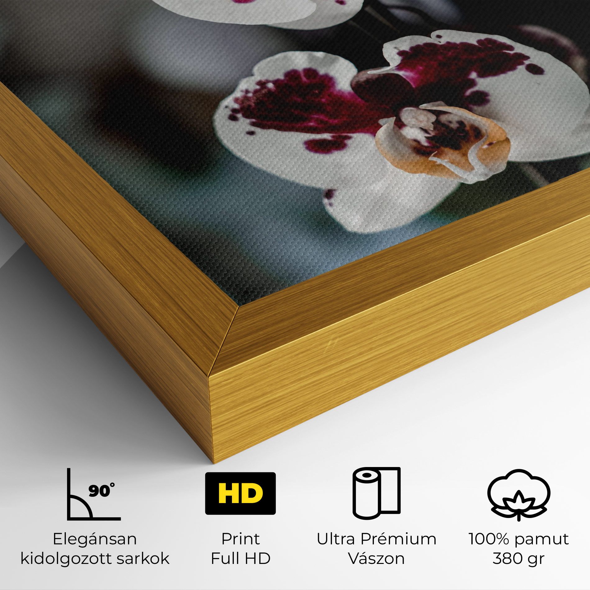 Dark Purple Orchid mockup 4