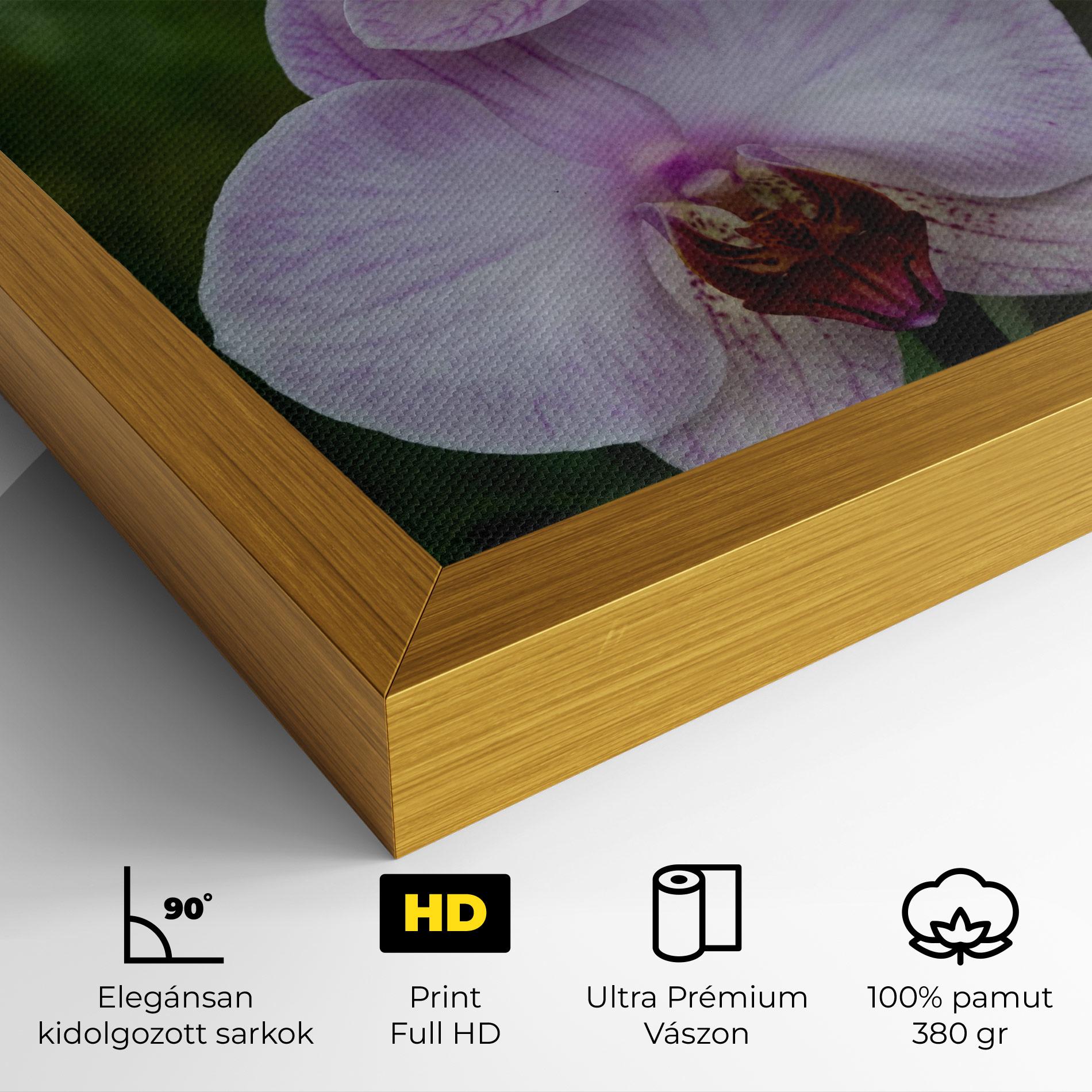 Vászonkép Garden Light Purple Orchid mockup 4