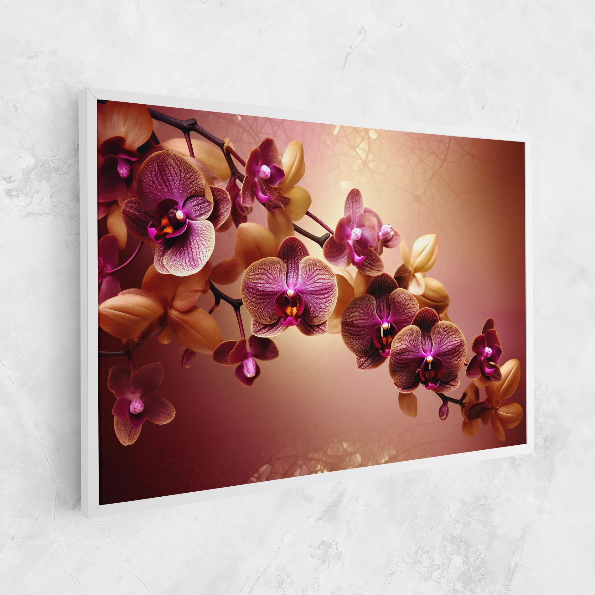 Vászonkép Purple Cream Orchid mockup 1