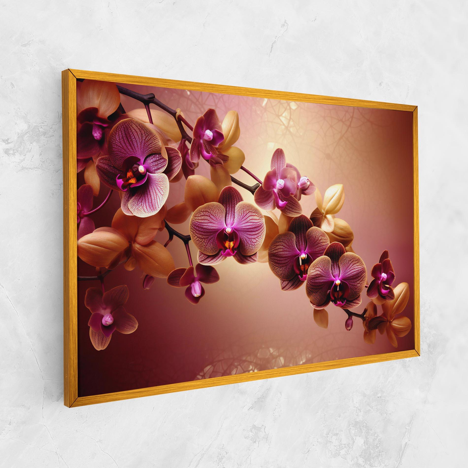 Vászonkép Purple Cream Orchid mockup 1