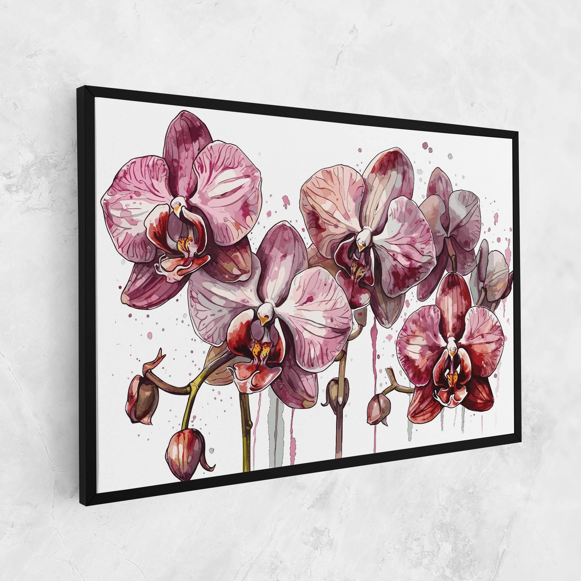 Orchid Art mockup 1