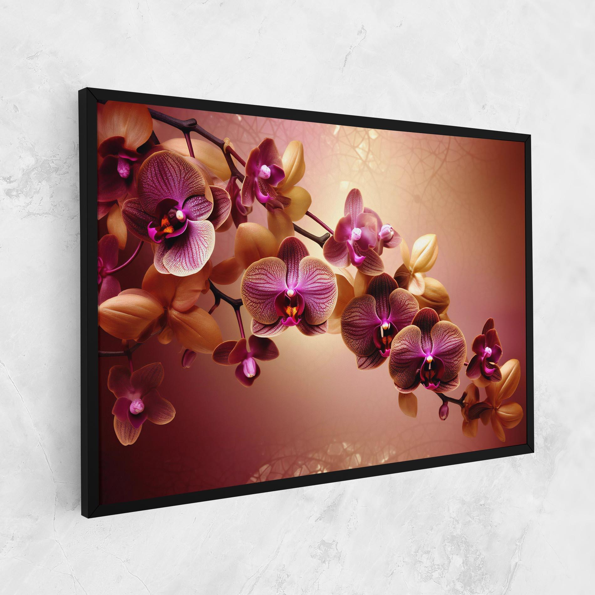 Vászonkép Purple Cream Orchid mockup 1